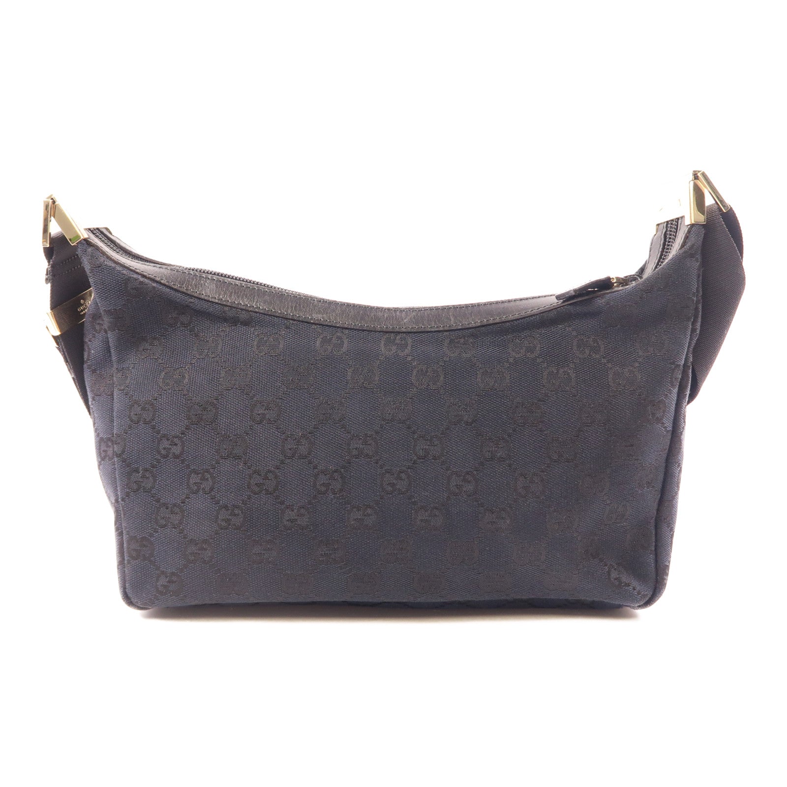 GUCCI 帆布Shoulder Bag金扣肩背袋