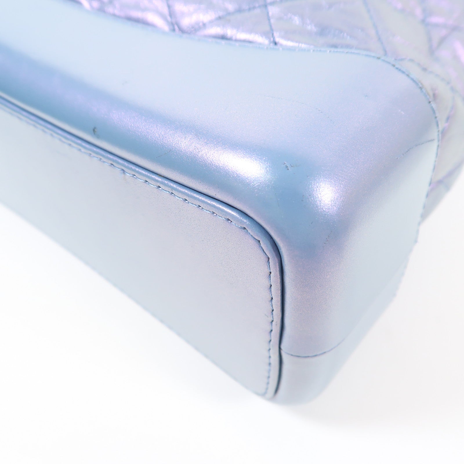 CHANEL 牛皮皮革Garbrielle Backpack鏈帶背包