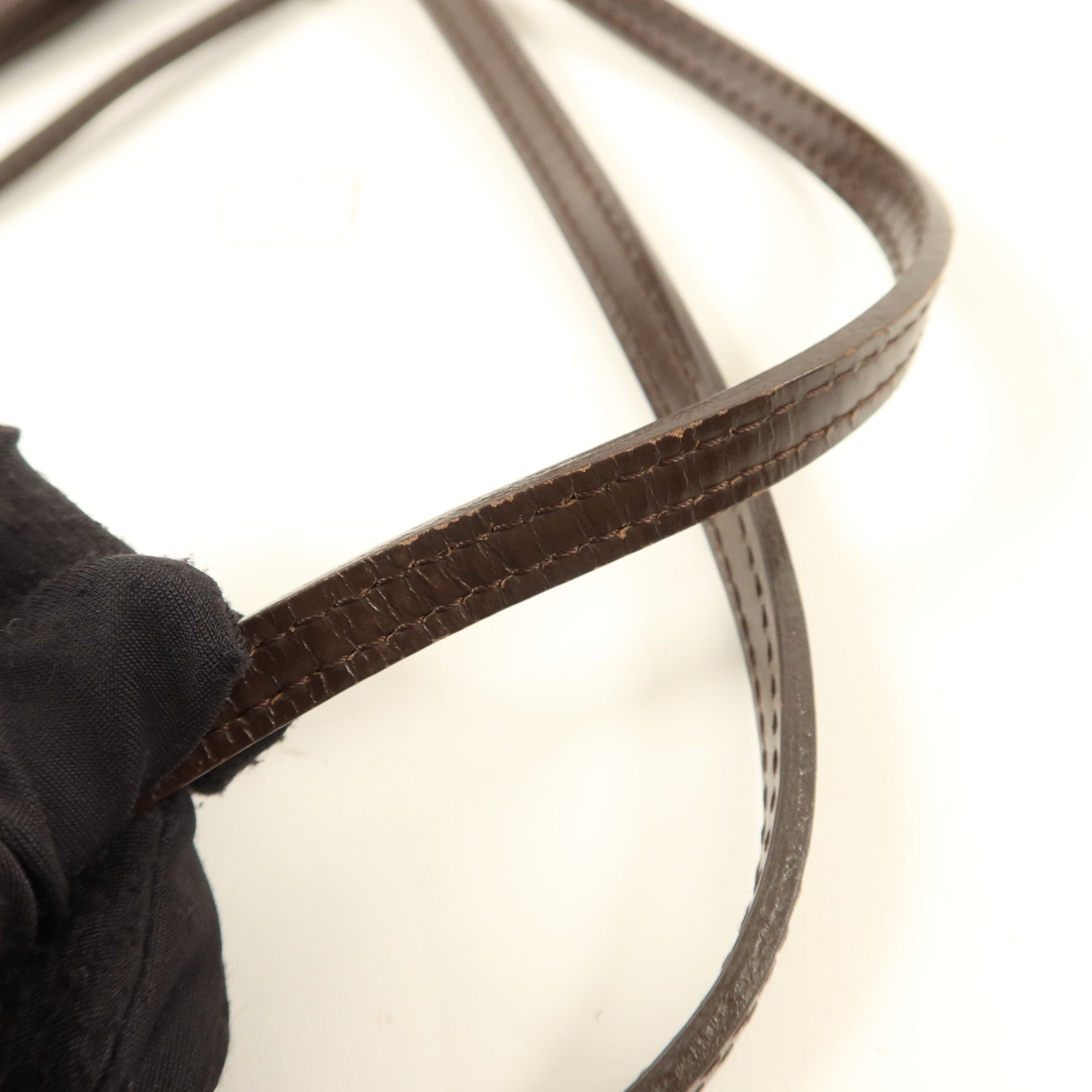 LOUIS VUITTON Damier Neverfull MM金扣手挽袋