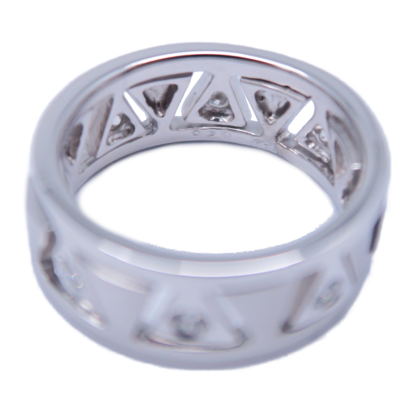 JEWELRY **【激減優惠】18K白金Diamond Ring 0.25ct鑽石戒指US#5.25