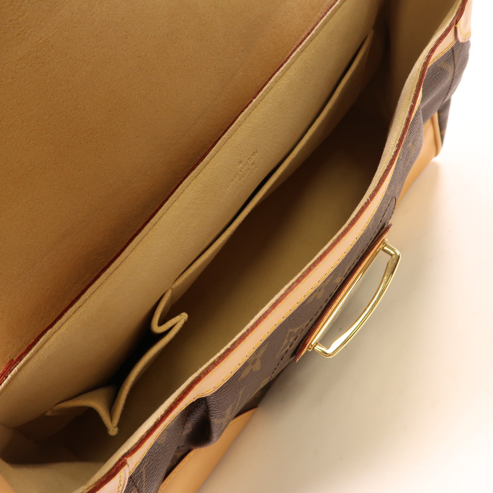 LOUIS VUITTON Monogram Beverly MM金扣肩背袋