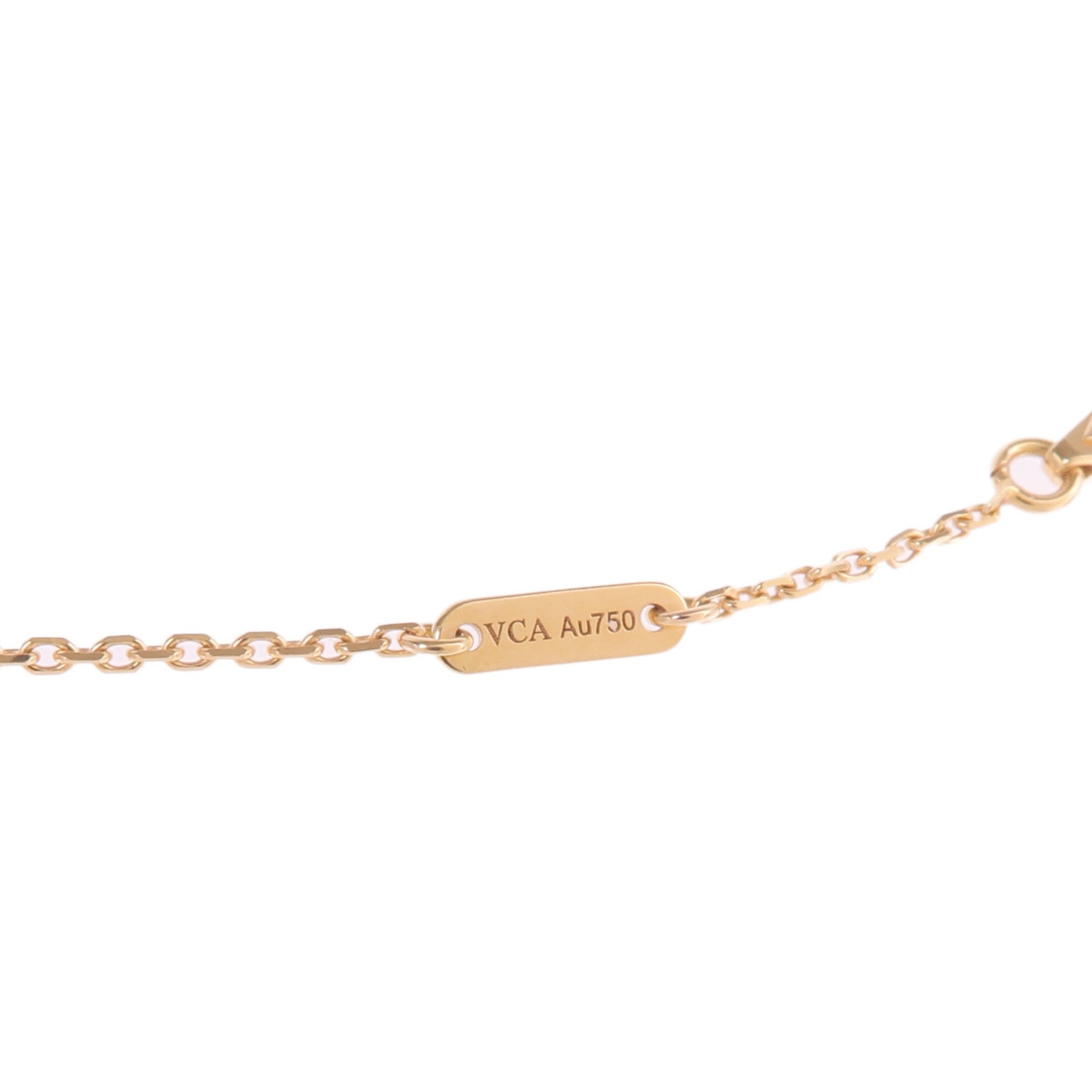 Van Cleef & Arpels 18K玫瑰金Sweet Alhambra項鍊
