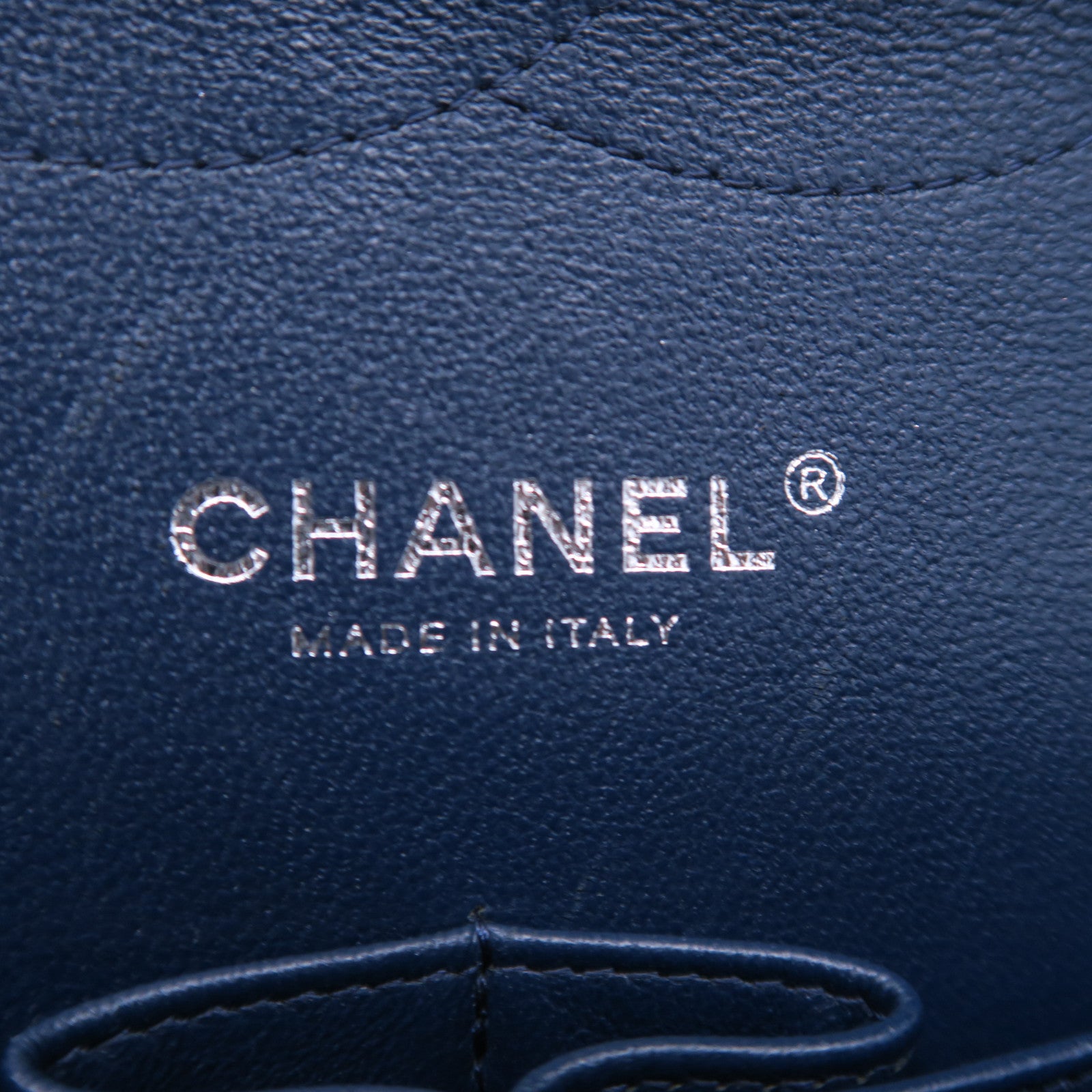 CHANEL **【清倉大減價】菱格漆皮皮革Classic Jumbo銀扣鏈帶肩背袋綠色