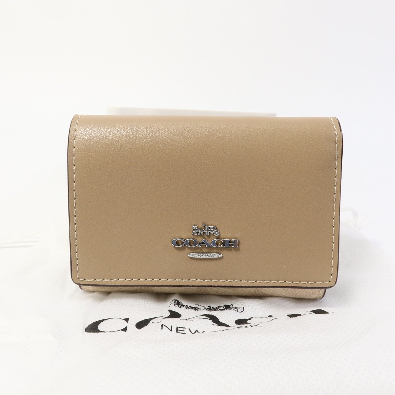 COACH 牛皮皮革Wallet錢包