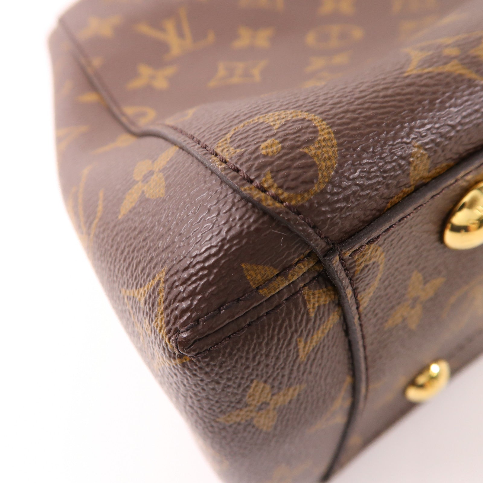 LOUIS VUITTON LV GHW Montaigne BB 2 Way Shoulder Bag M41055 Monogram Brown