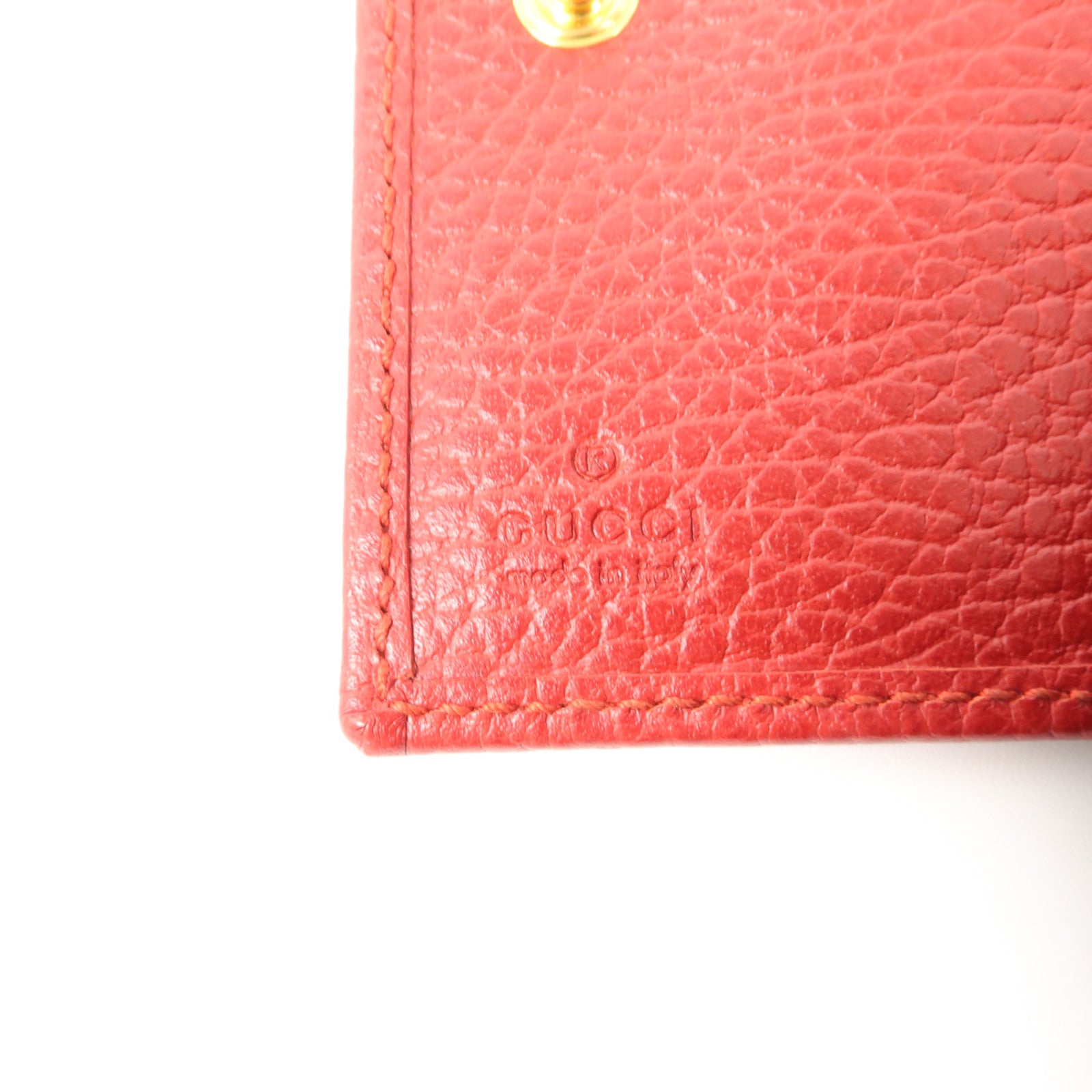 GUCCI 牛皮皮革Marmont Trifold Wallet錢包