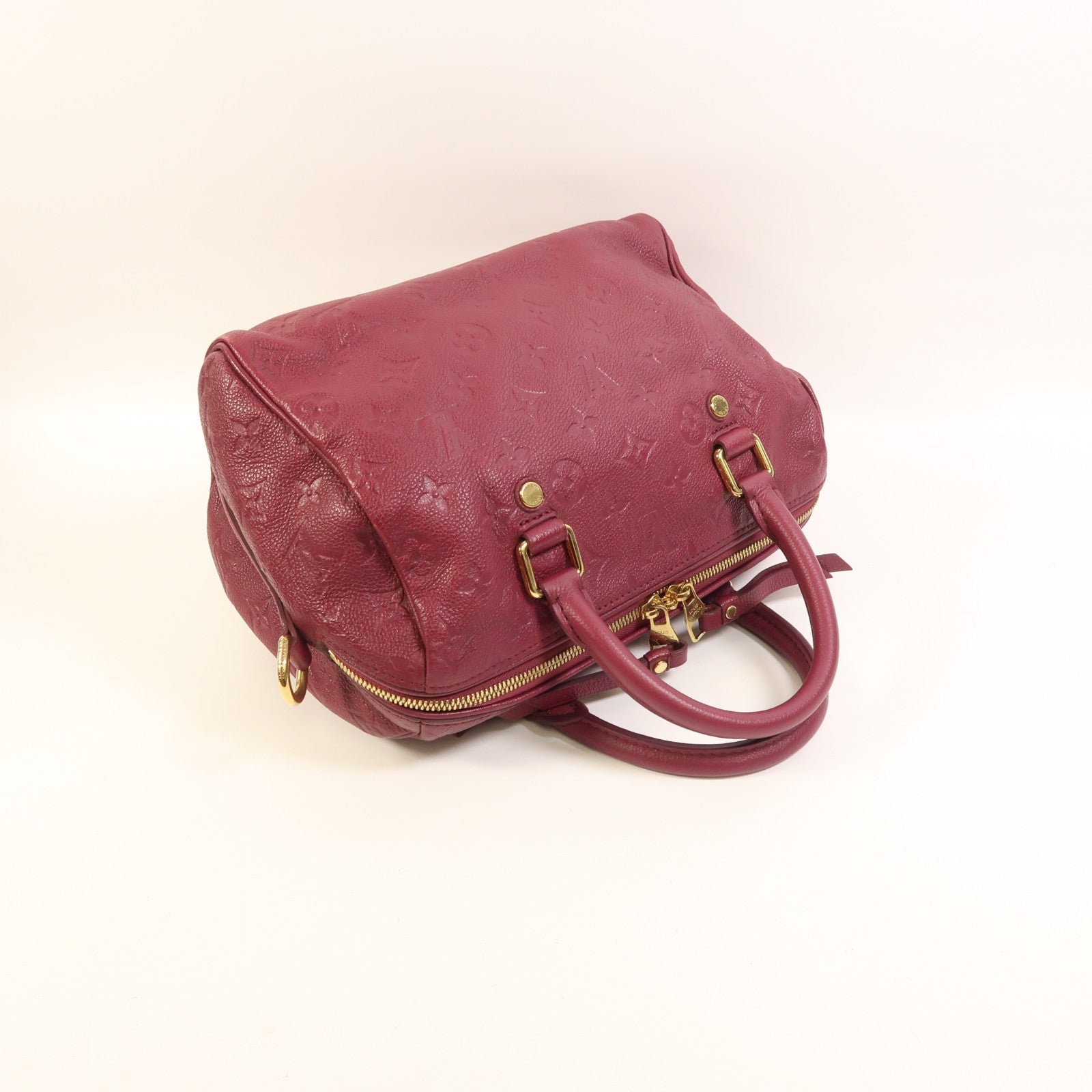 LOUIS VUITTON 【激減優惠】Monogram Empreinte Speedy Bandouliere 25
