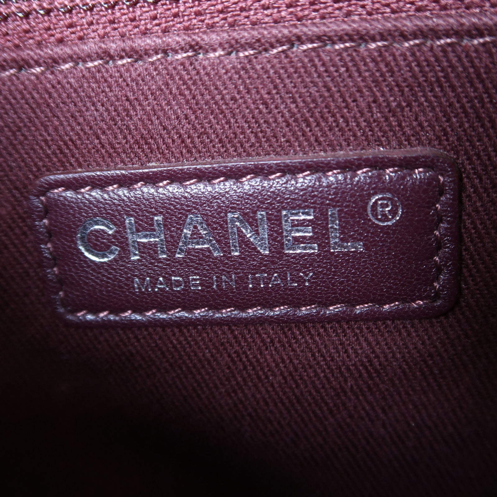 CHANEL 菱格牛皮皮革Coco Handle Medium銀扣鏈帶手挽肩背兩用袋黑色
