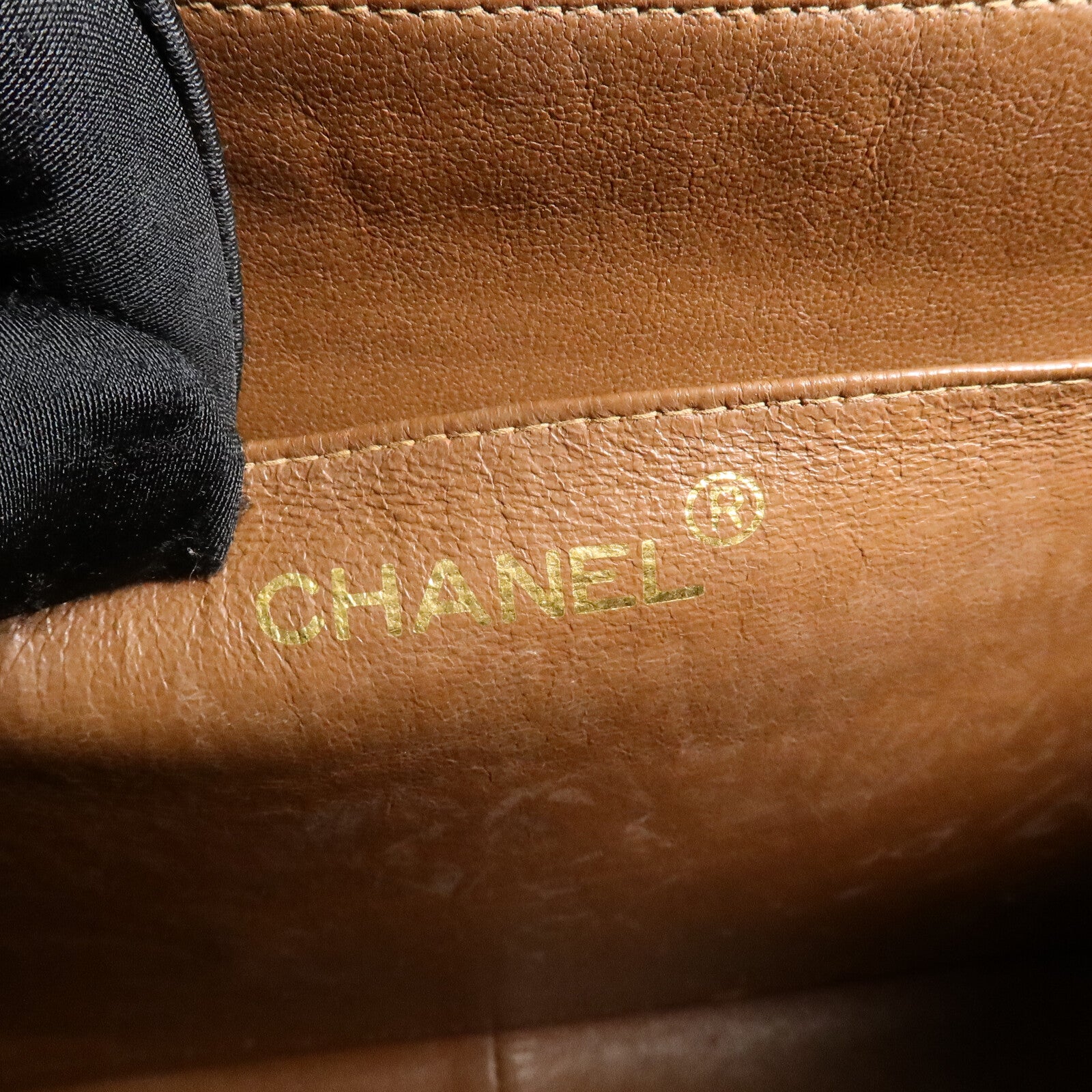 CHANEL 牛皮皮革Vintage Jumbo CC Madermoiselle手挽袋