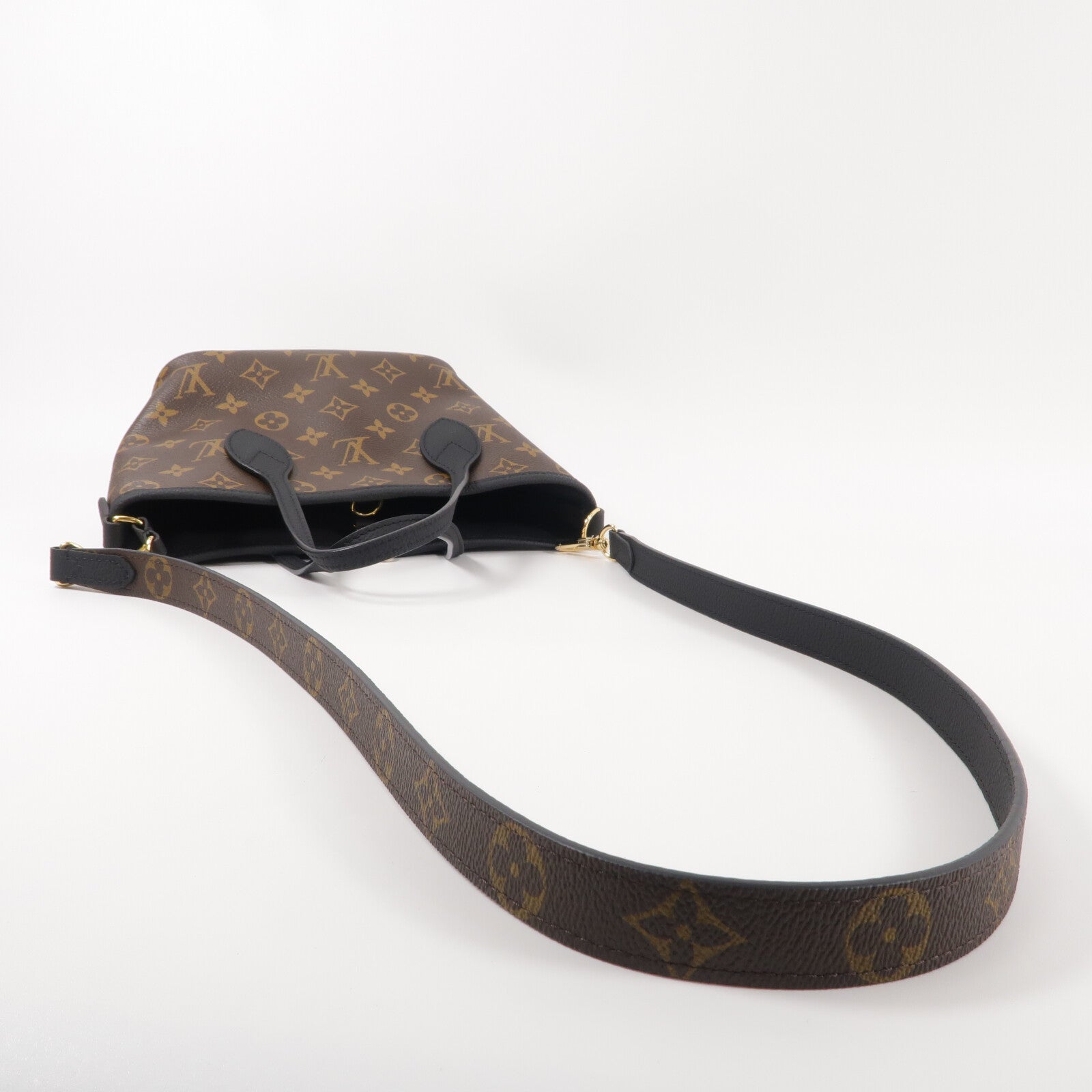 LOUIS VUITTON Monogram Neverfull Bandouliere Inside Out BB手挽肩背兩用袋
