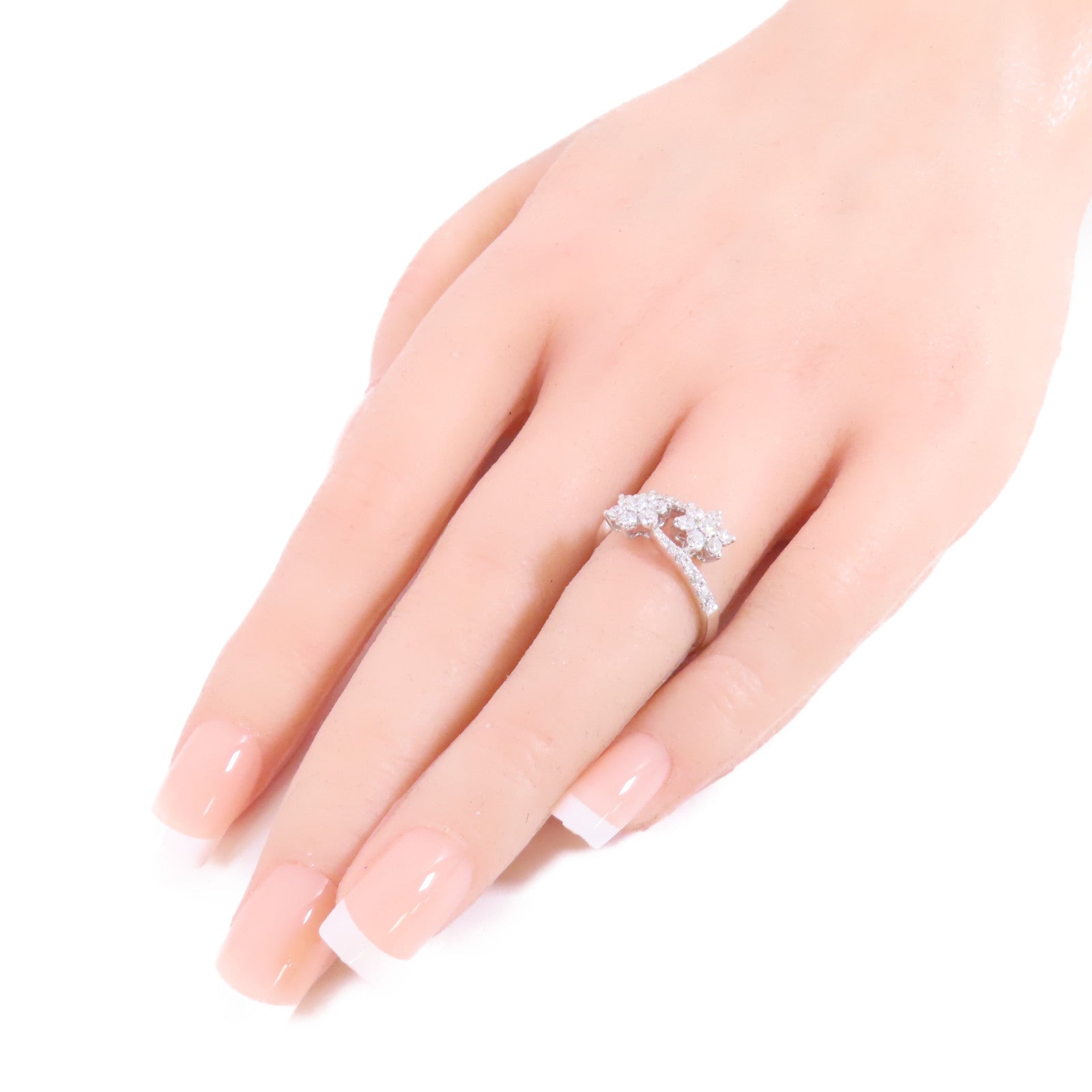 JEWELRY 【激減優惠】18K白金/鑽石Diamond Ring戒指US#6.25
