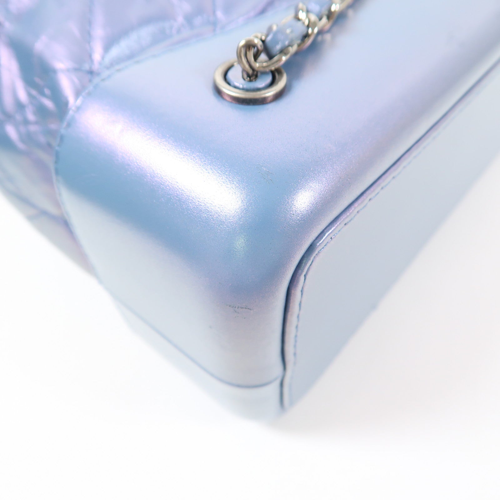 CHANEL 牛皮皮革Garbrielle Backpack鏈帶背包