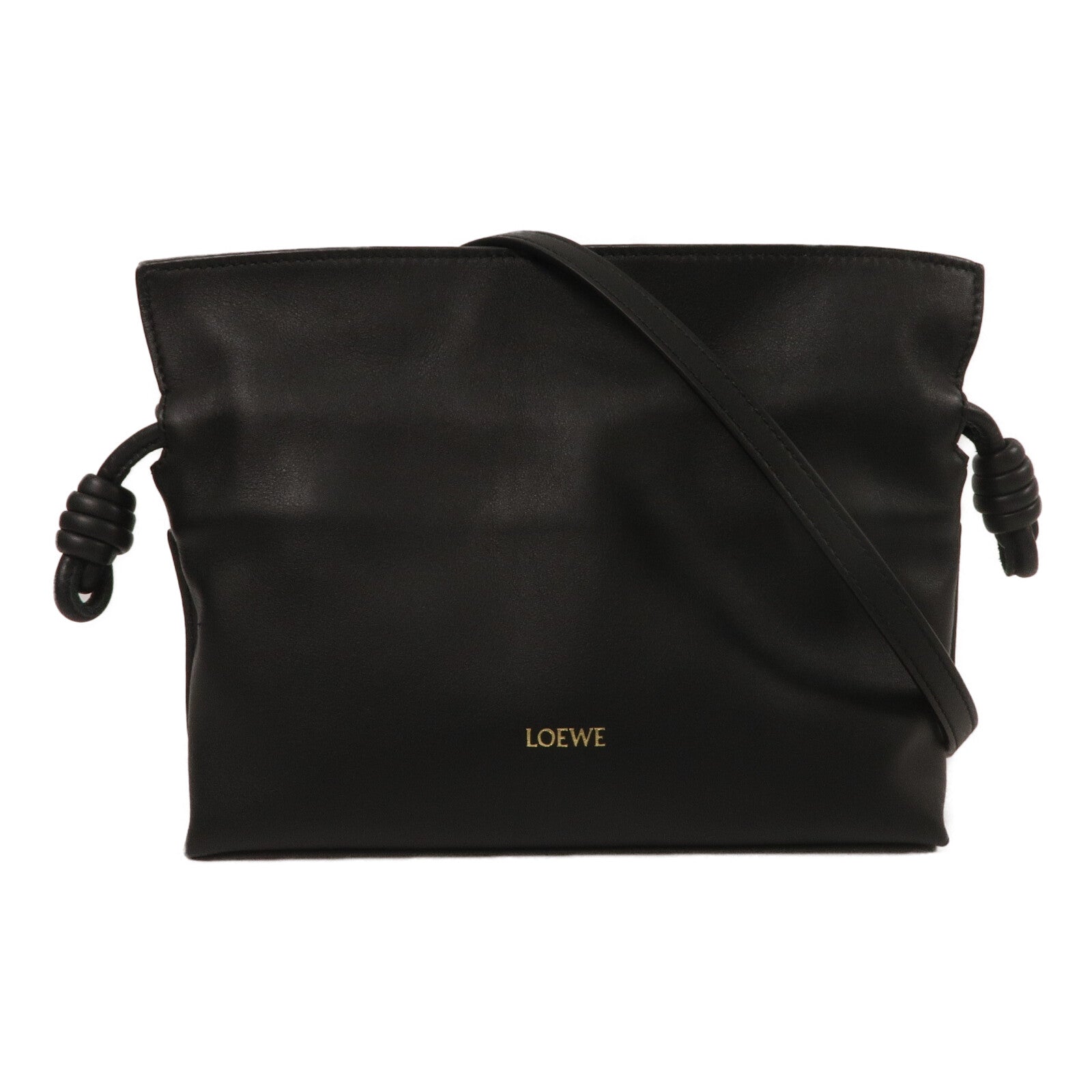 LOEWE 牛皮皮革Mini Flamenco Clutch肩背袋