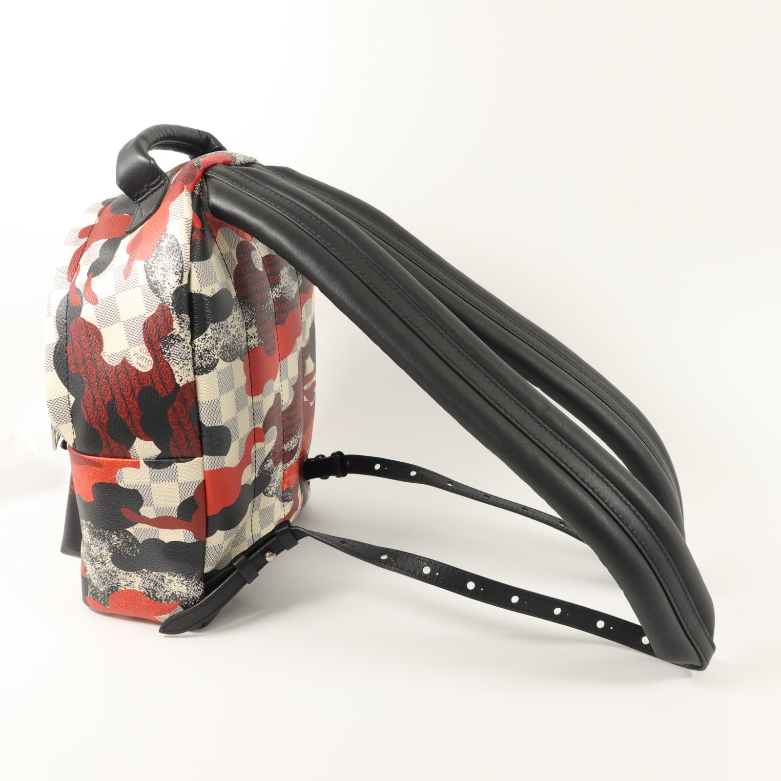 LOUIS VUITTON Damier Azur Palm Springs PM背包