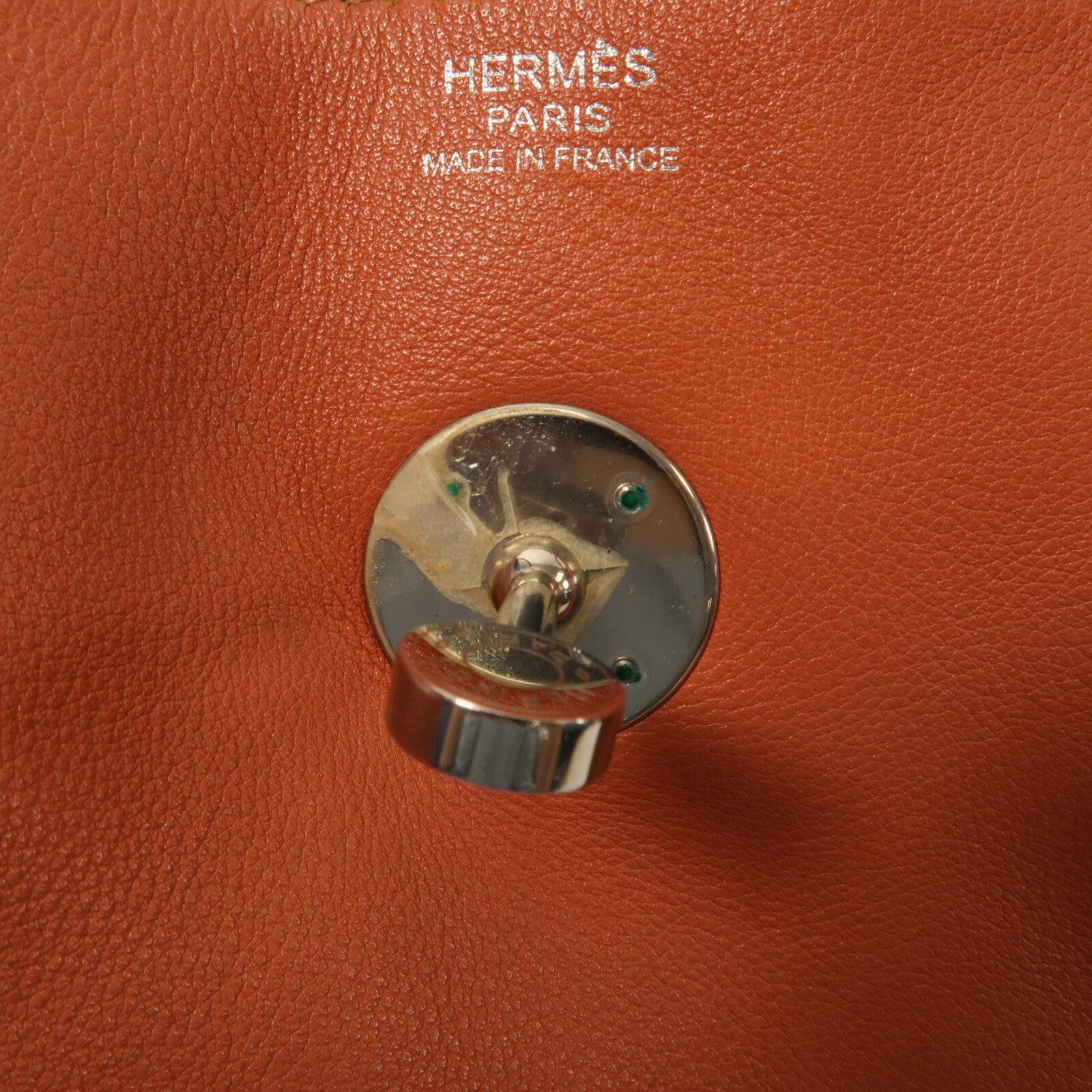 HERMES Swift皮革Lindy 30手挽肩背兩用袋Sanguine