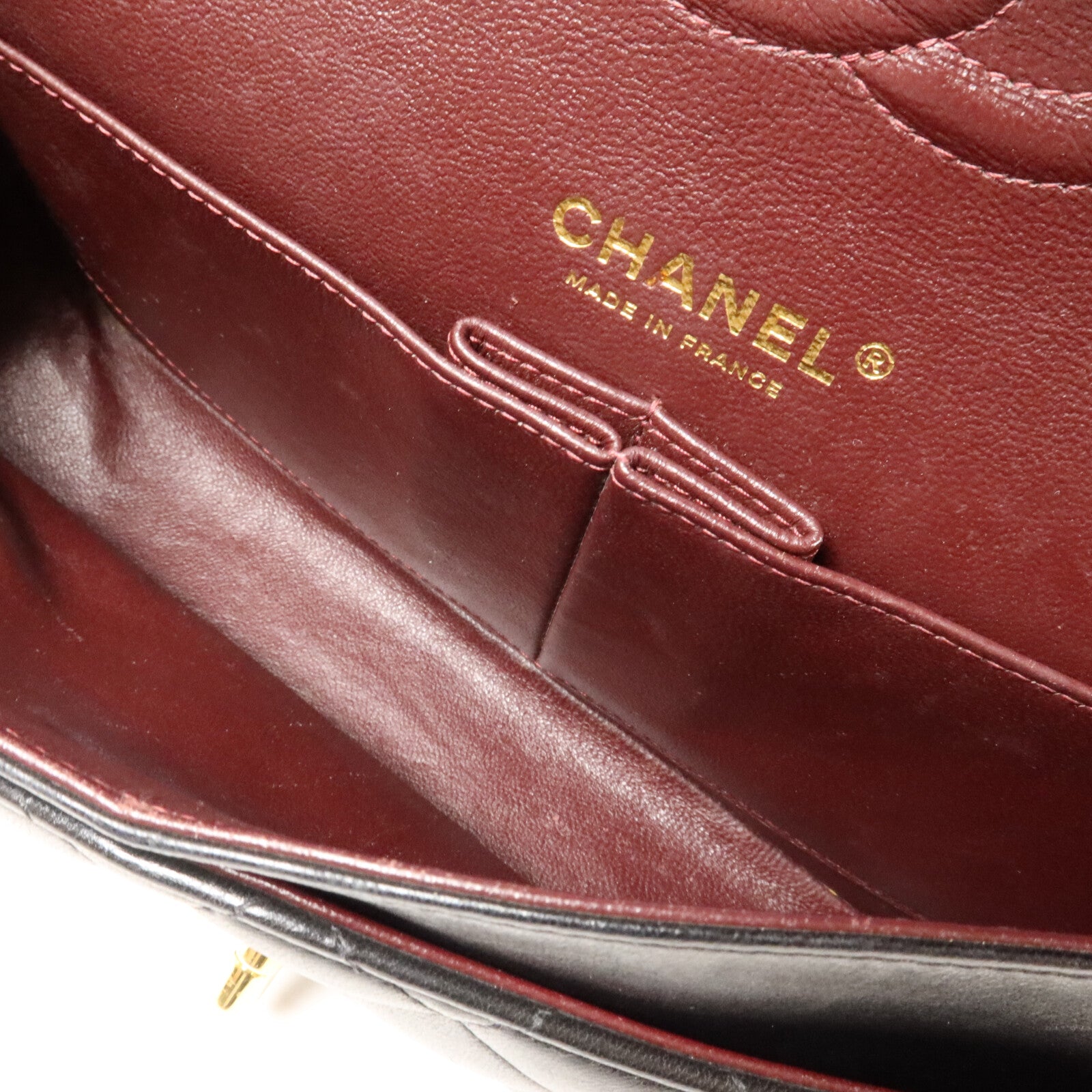 CHANEL 羊皮皮革Classic 25鏈帶肩背袋