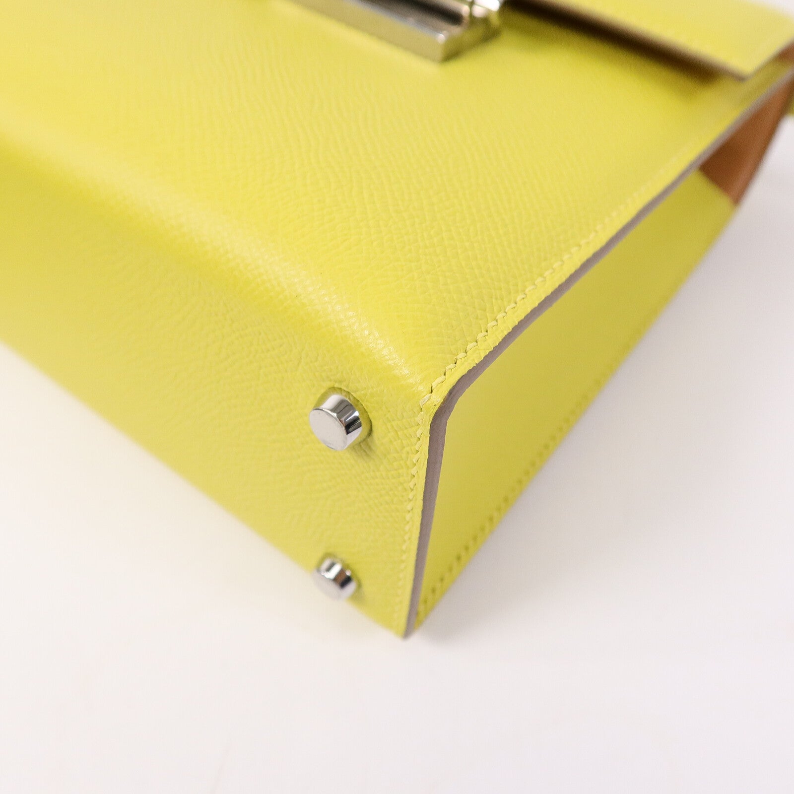 HERMES Epsom皮革Verrou 23肩背袋