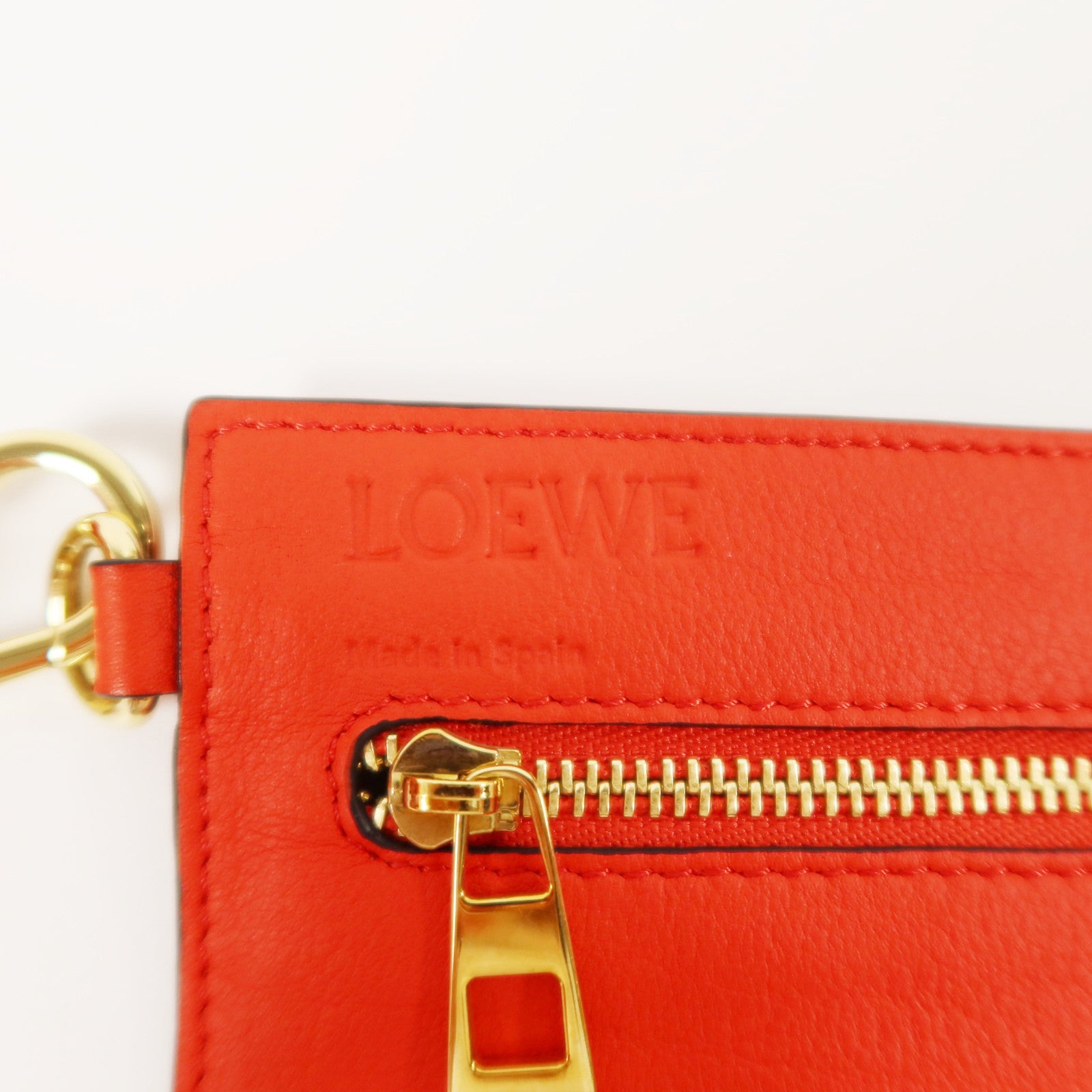 LOEWE 牛皮皮革Hammock金扣手挽肩背兩用袋
