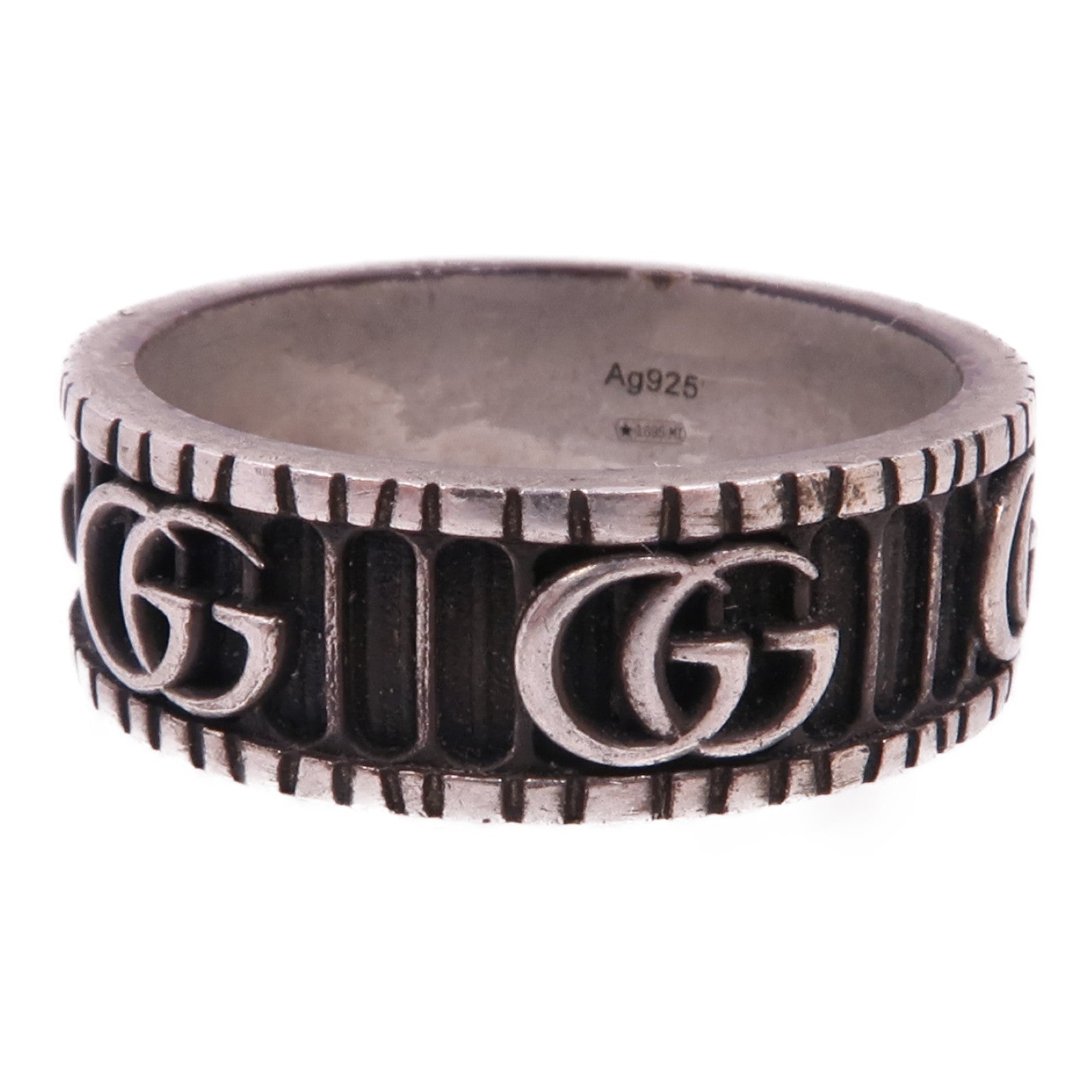 GUCCI 【激減優惠】925純銀Ring戒指US#9.25