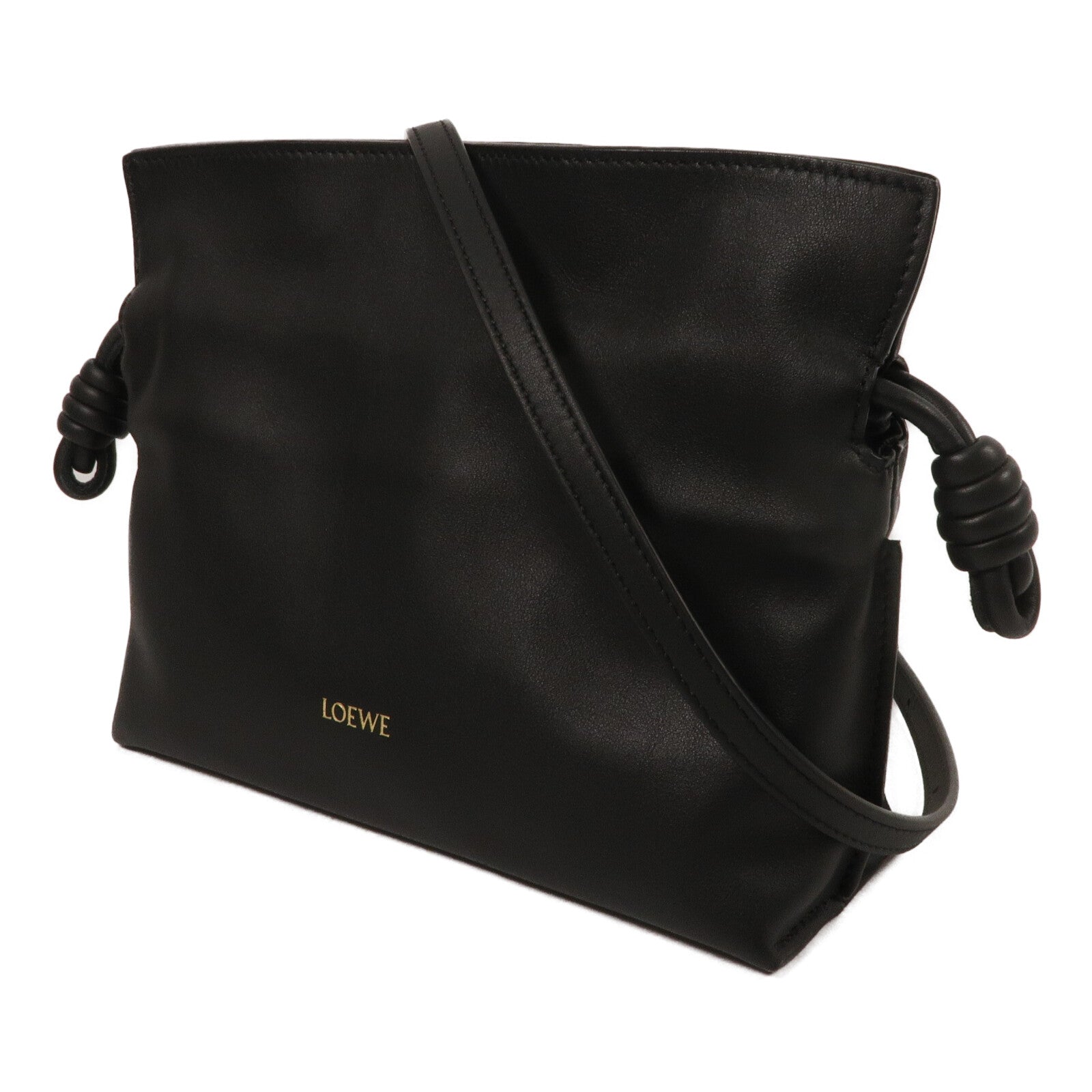 LOEWE 牛皮皮革Mini Flamenco Clutch肩背袋