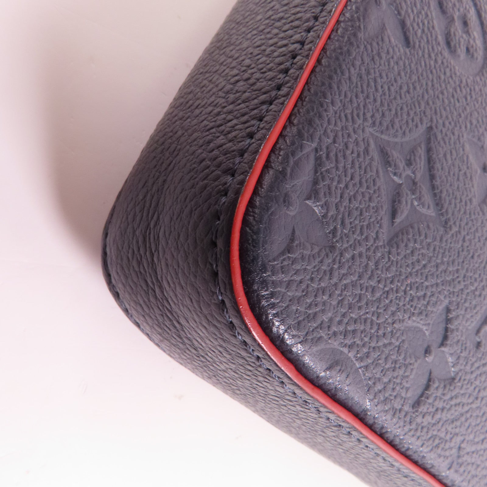 LOUIS VUITTON Monogram Empreinte Felicie Pochette金扣鏈帶肩背袋