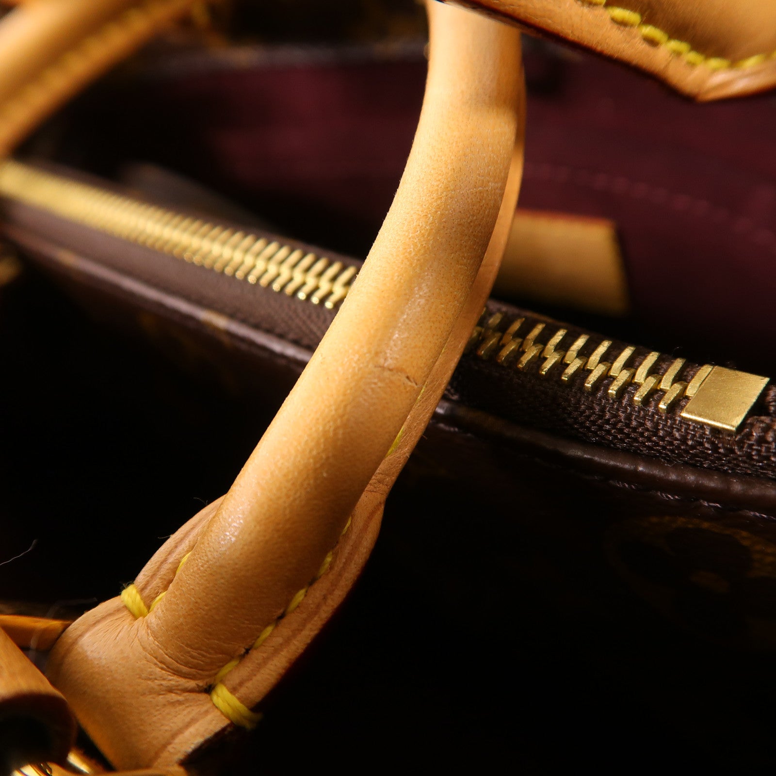 LOUIS VUITTON LV GHW Montaigne BB 2 Way Shoulder Bag M41055 Monogram Brown