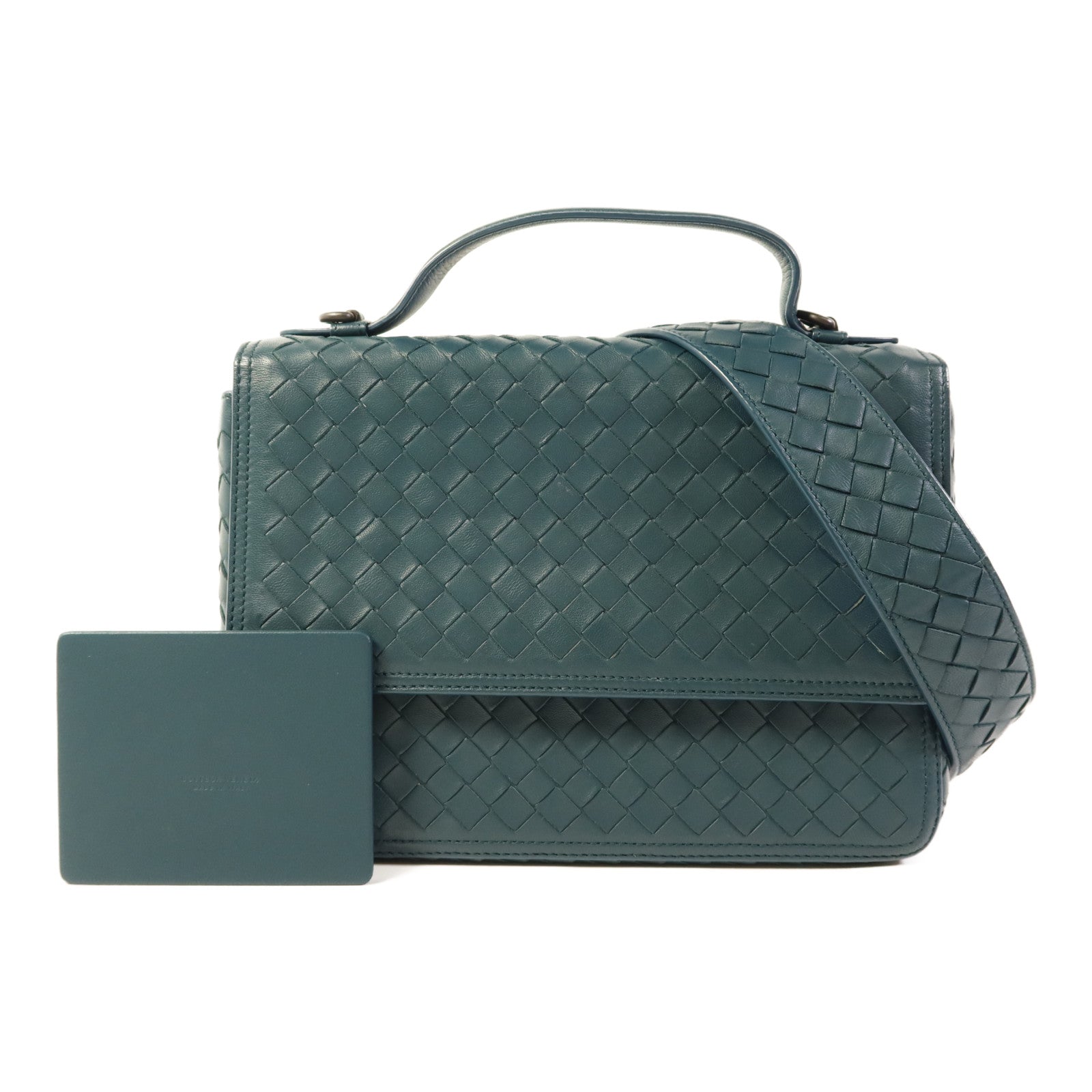 BOTTEGA VENETA 【激減優惠】牛皮皮革Shoulder Bag手挽肩背兩用袋