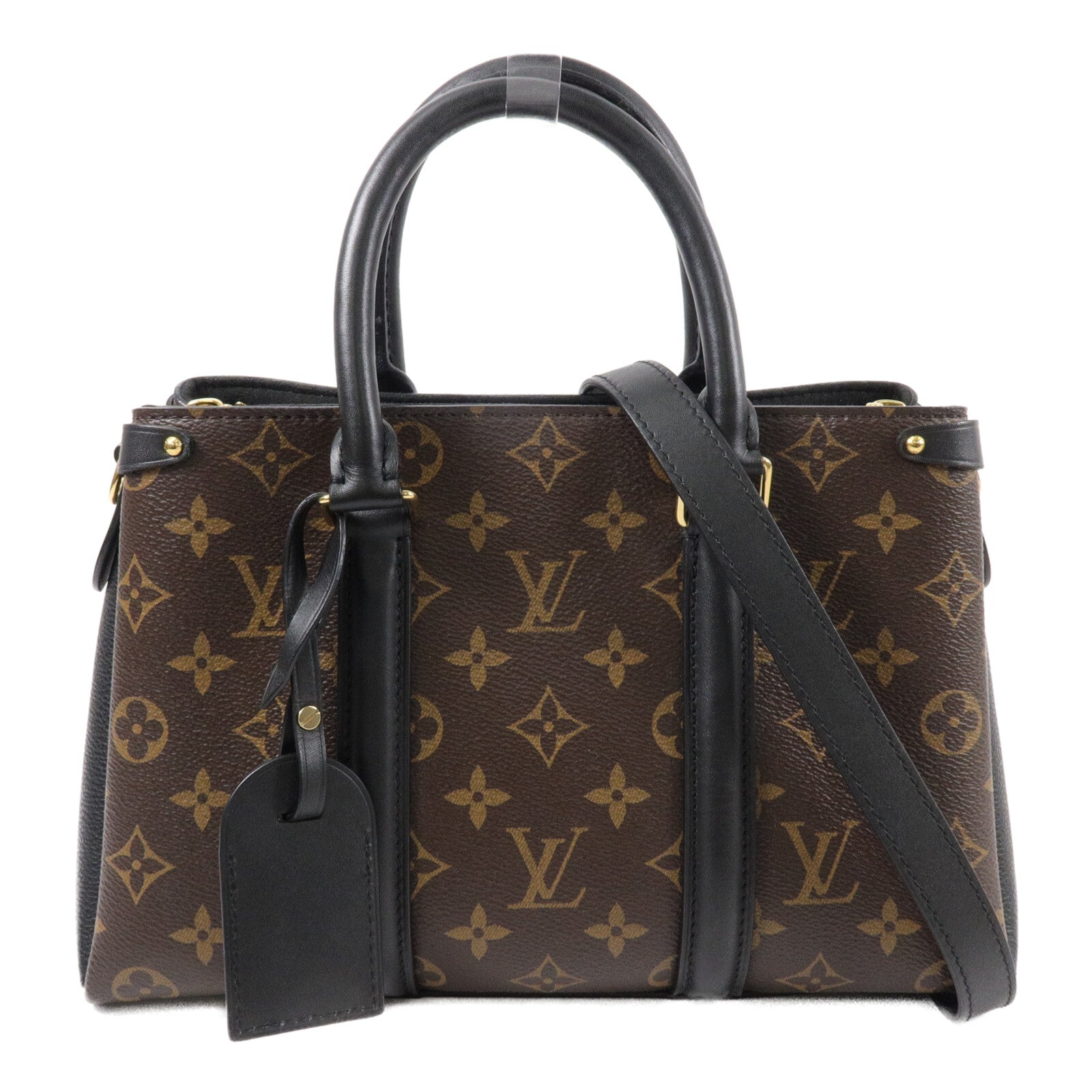 LOUIS VUITTON Monogram Soufflot BB手挽肩背兩用袋