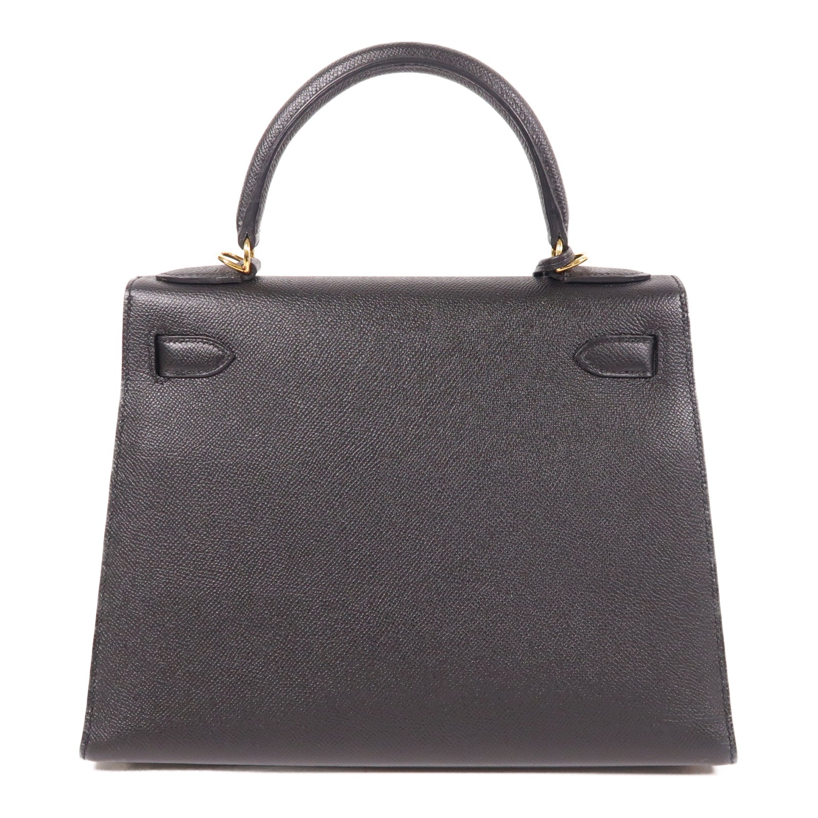 HERMES 【激減優惠】Epsom皮革Kelly 28金扣手挽肩背兩用袋