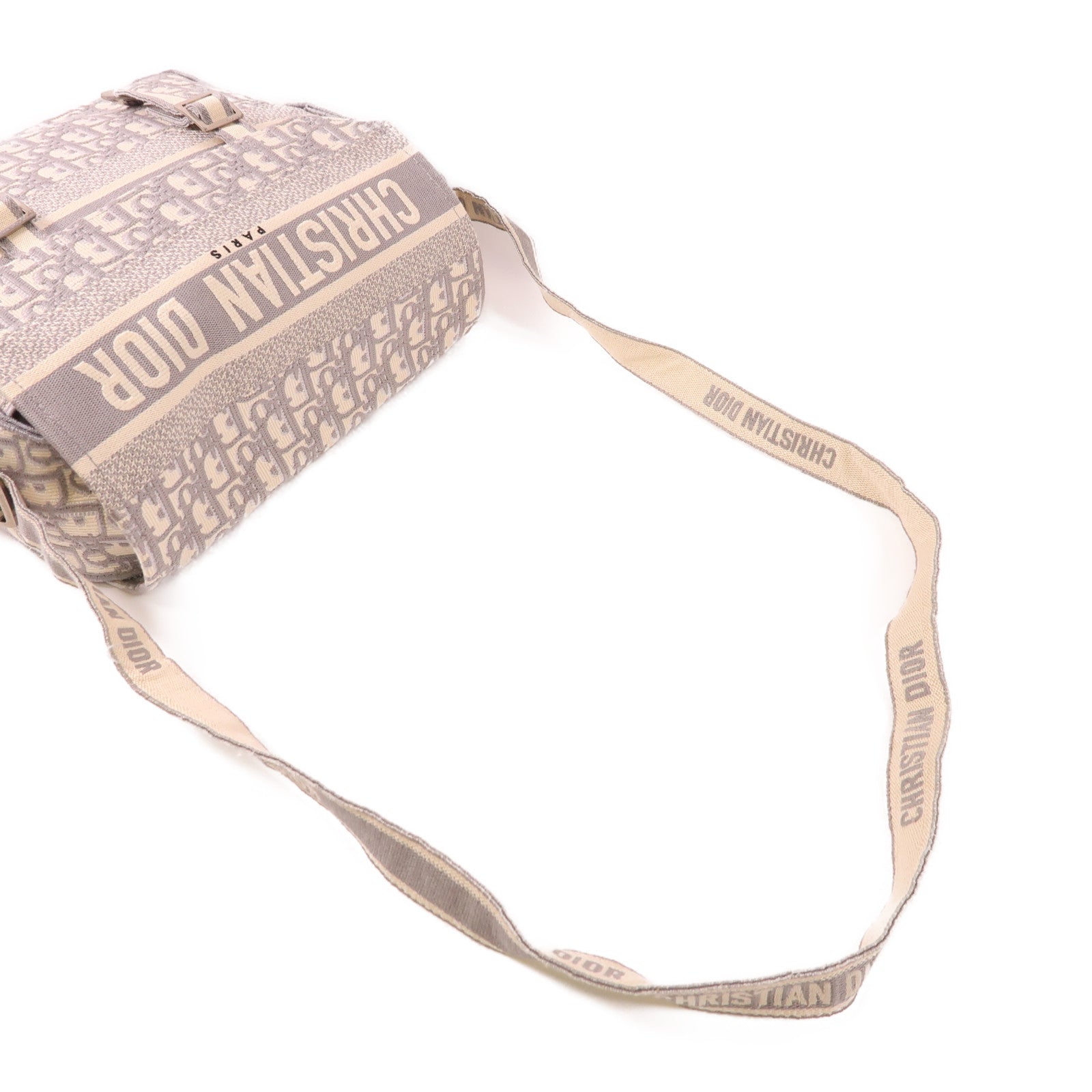 Dior 【激減優惠】帆布Diorcamp銀扣肩背袋