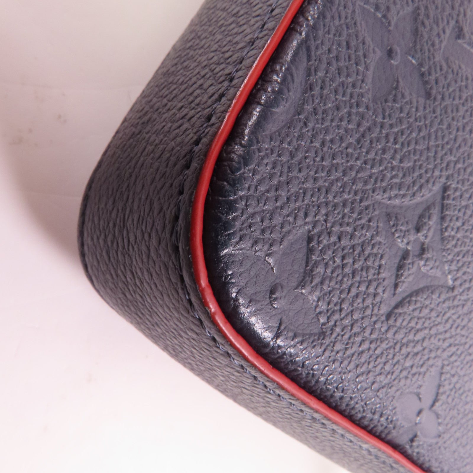 LOUIS VUITTON Monogram Empreinte Felicie Pochette金扣鏈帶肩背袋