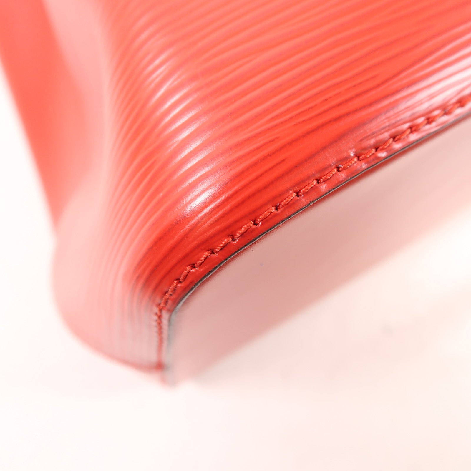 LOUIS VUITTON Epi NeoNoe MM銀扣手挽肩背兩用袋紅色/藍色