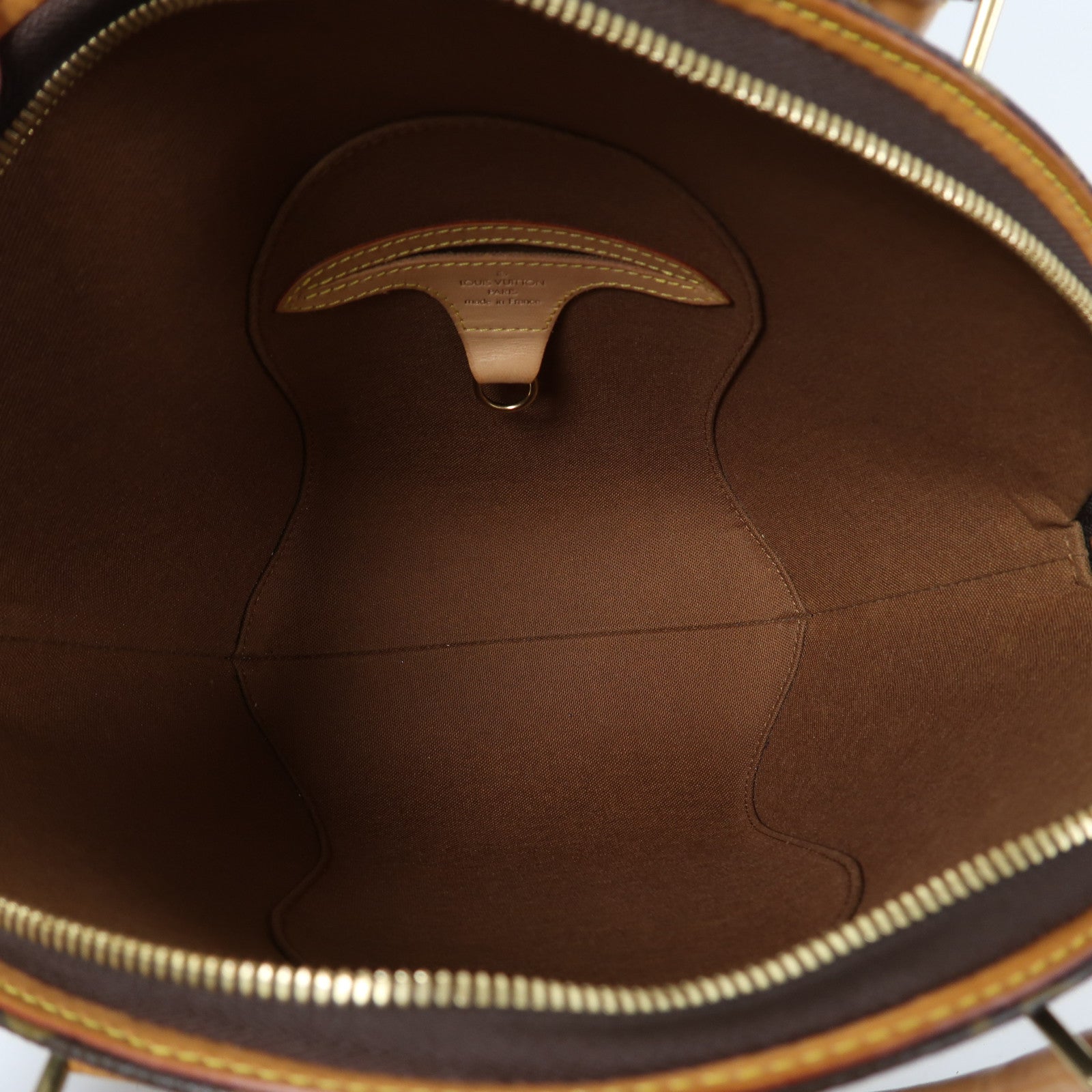 LOUIS VUITTON Monogram Elipse PM金扣手挽袋啡色