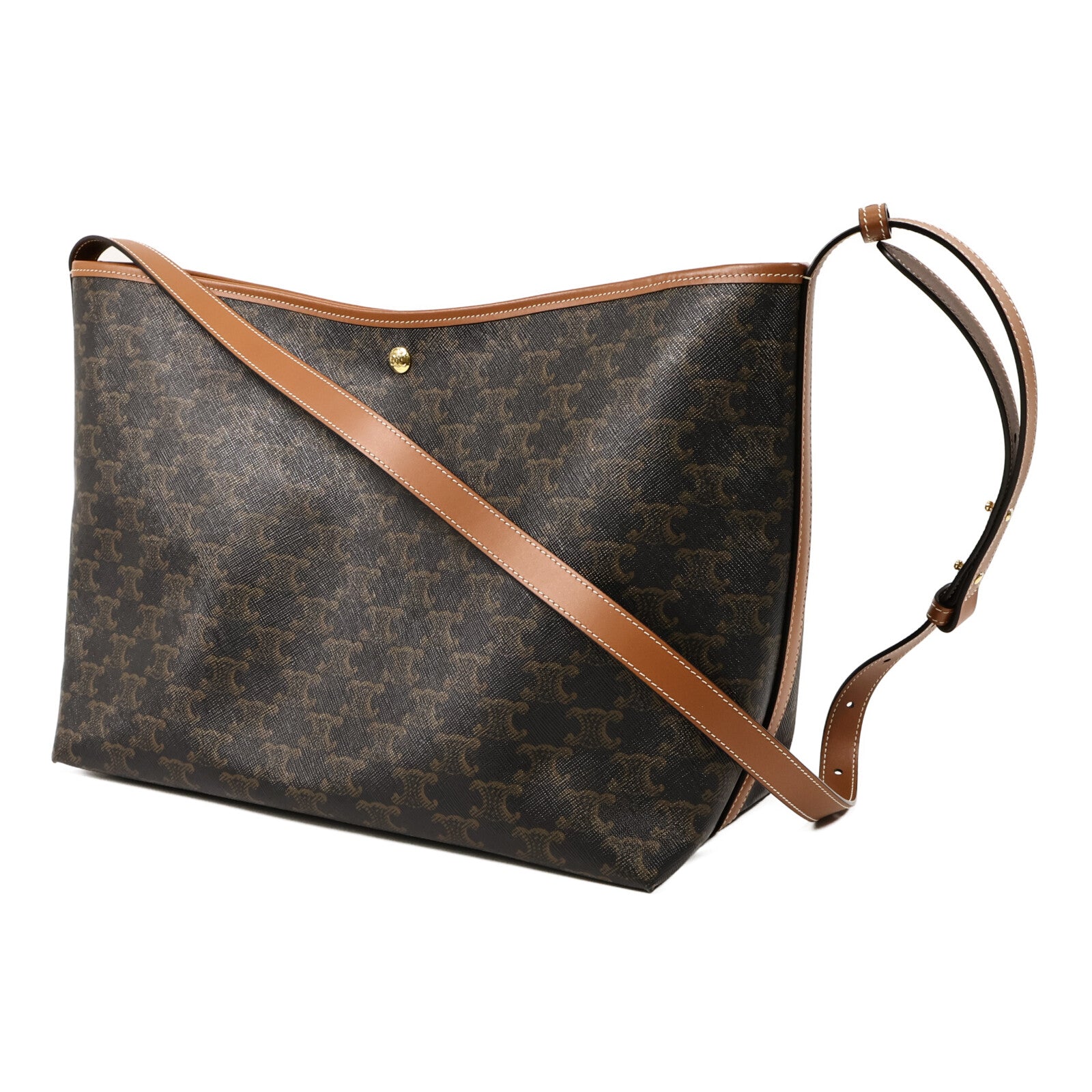 CELINE 塗層帆布Soft Shopper肩背袋