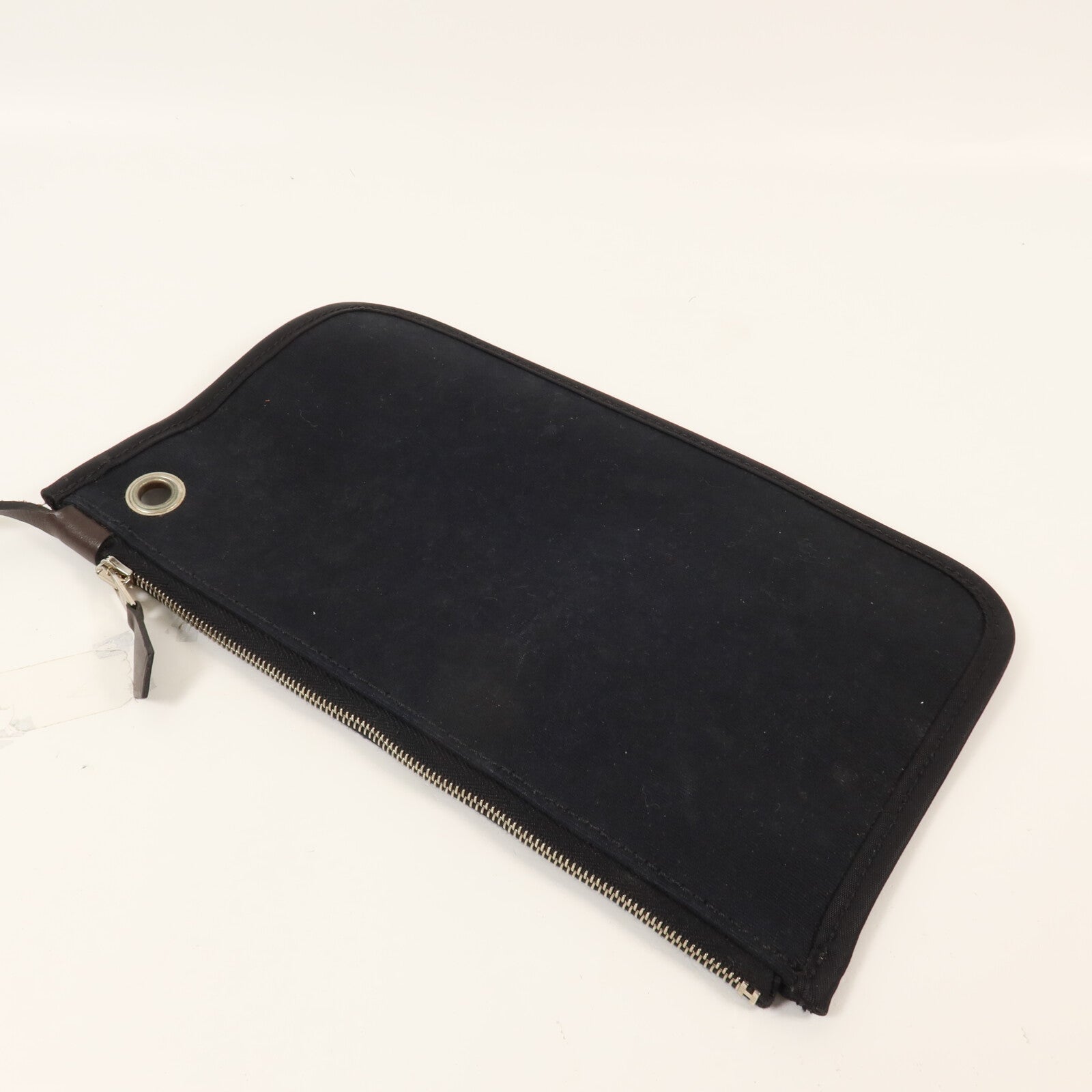 HERMES 帆布Herbag PM手挽肩背兩用袋Noir
