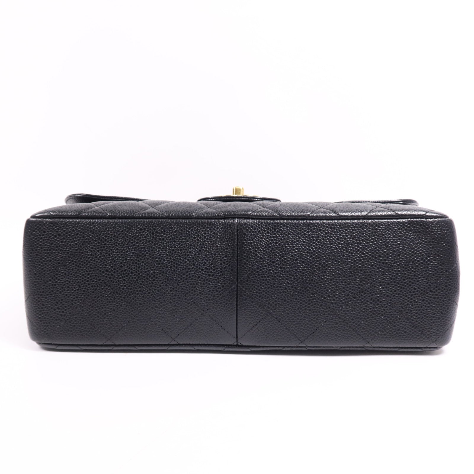 CHANEL 牛皮皮革Large Classic金扣鏈帶肩背袋