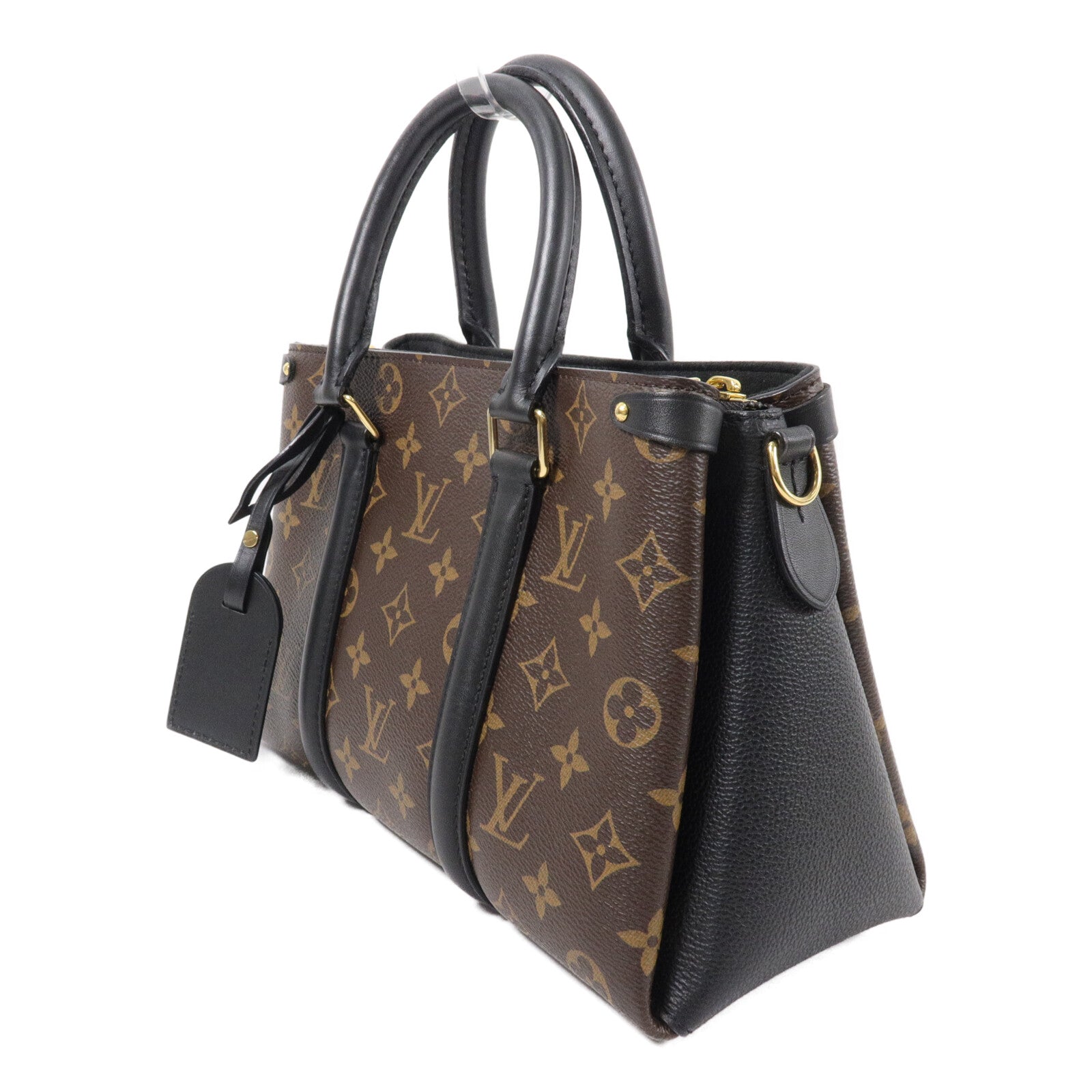 LOUIS VUITTON Monogram Soufflot BB手挽肩背兩用袋