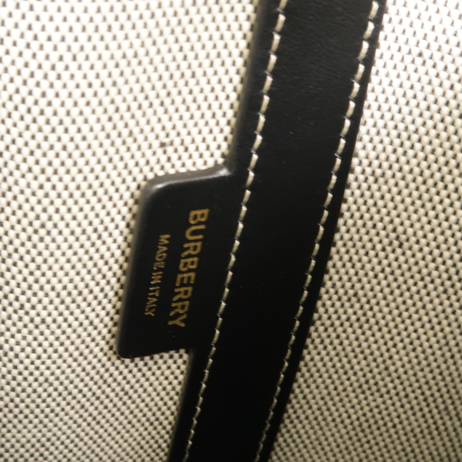 BURBERRY 帆布Small Peggy Bucket Bag手挽肩背兩用袋