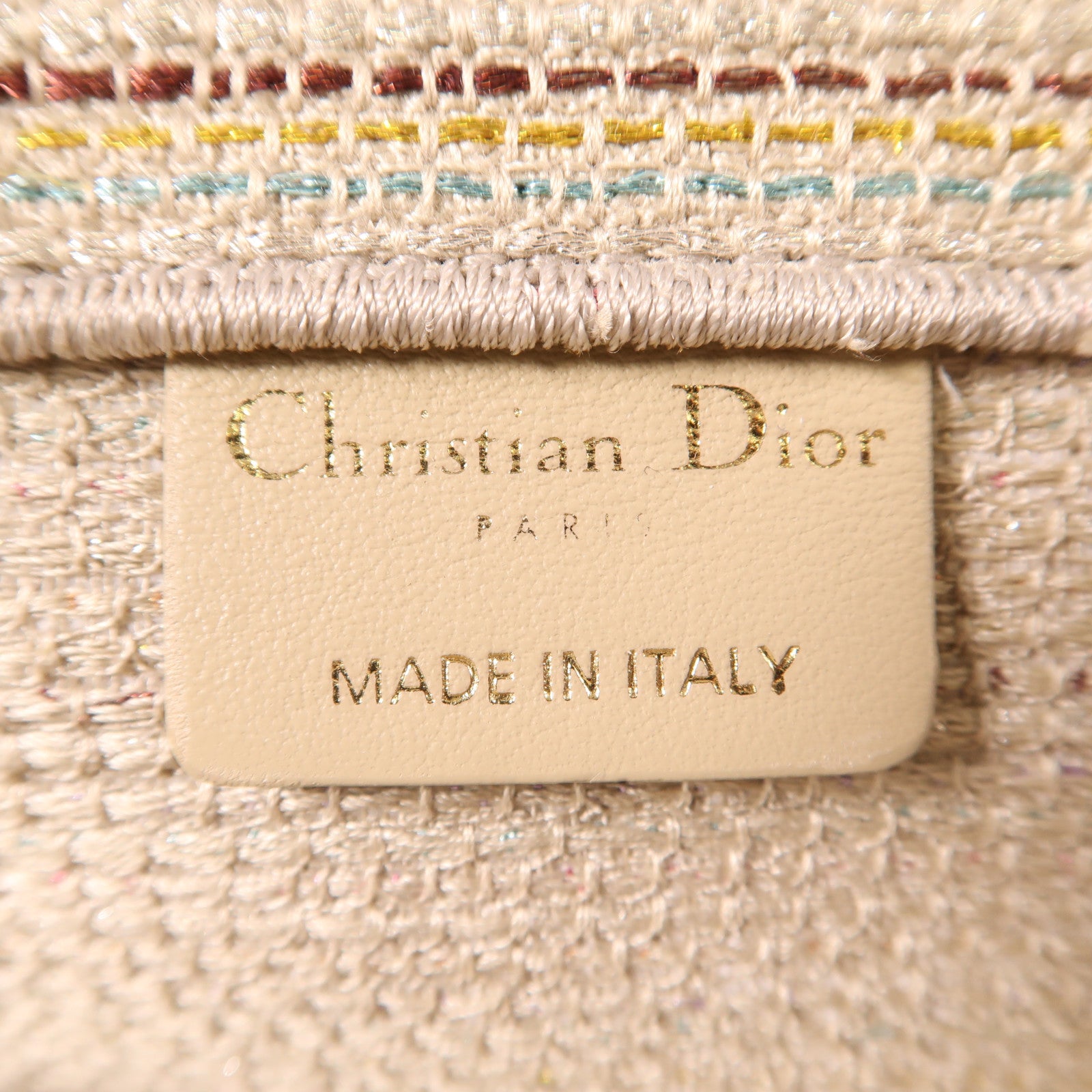 Dior 帆布Book Tote手挽袋