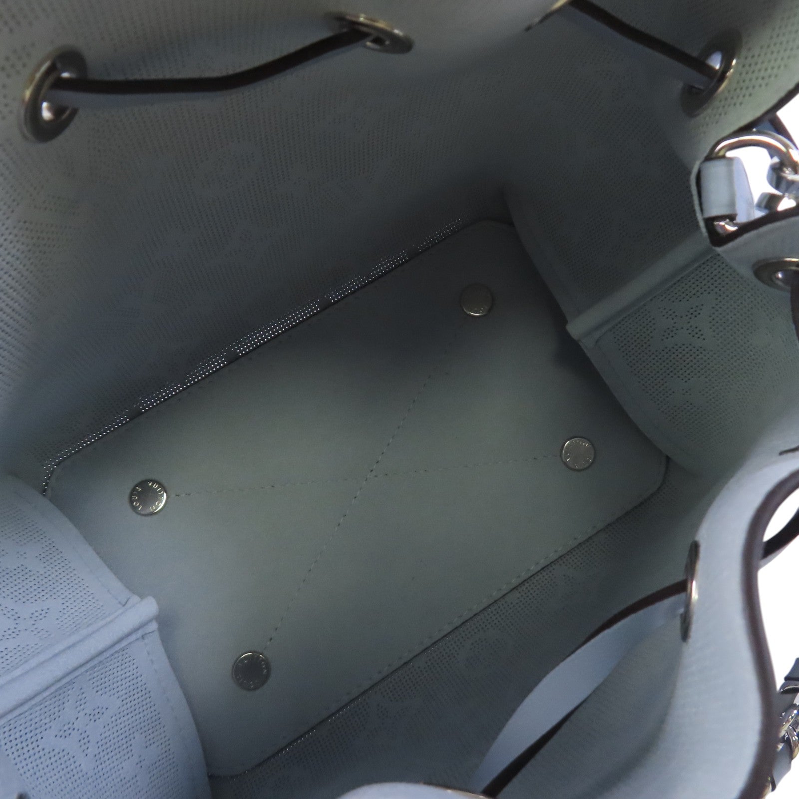 LOUIS VUITTON Mahina Bella銀扣鏈帶手挽肩背兩用袋