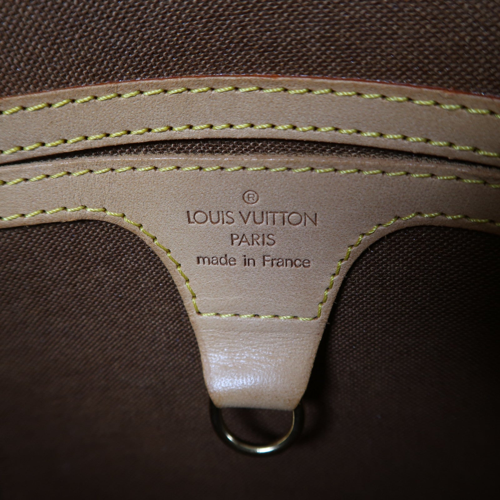 LOUIS VUITTON Monogram Elipse PM金扣手挽袋啡色