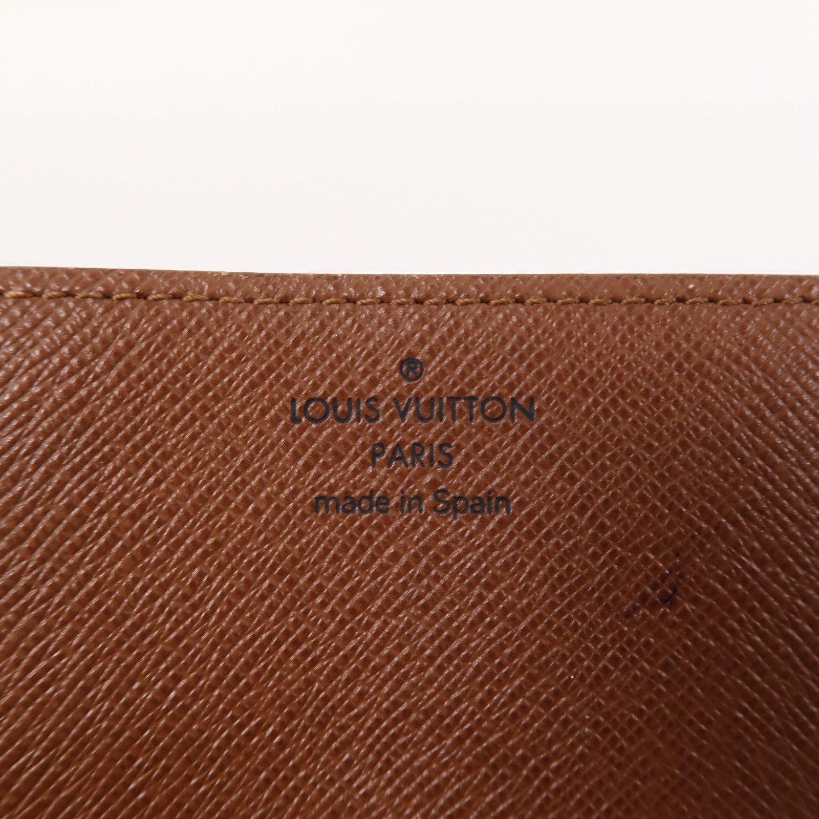 LOUIS VUITTON Monogram Card Case卡片套啡色
