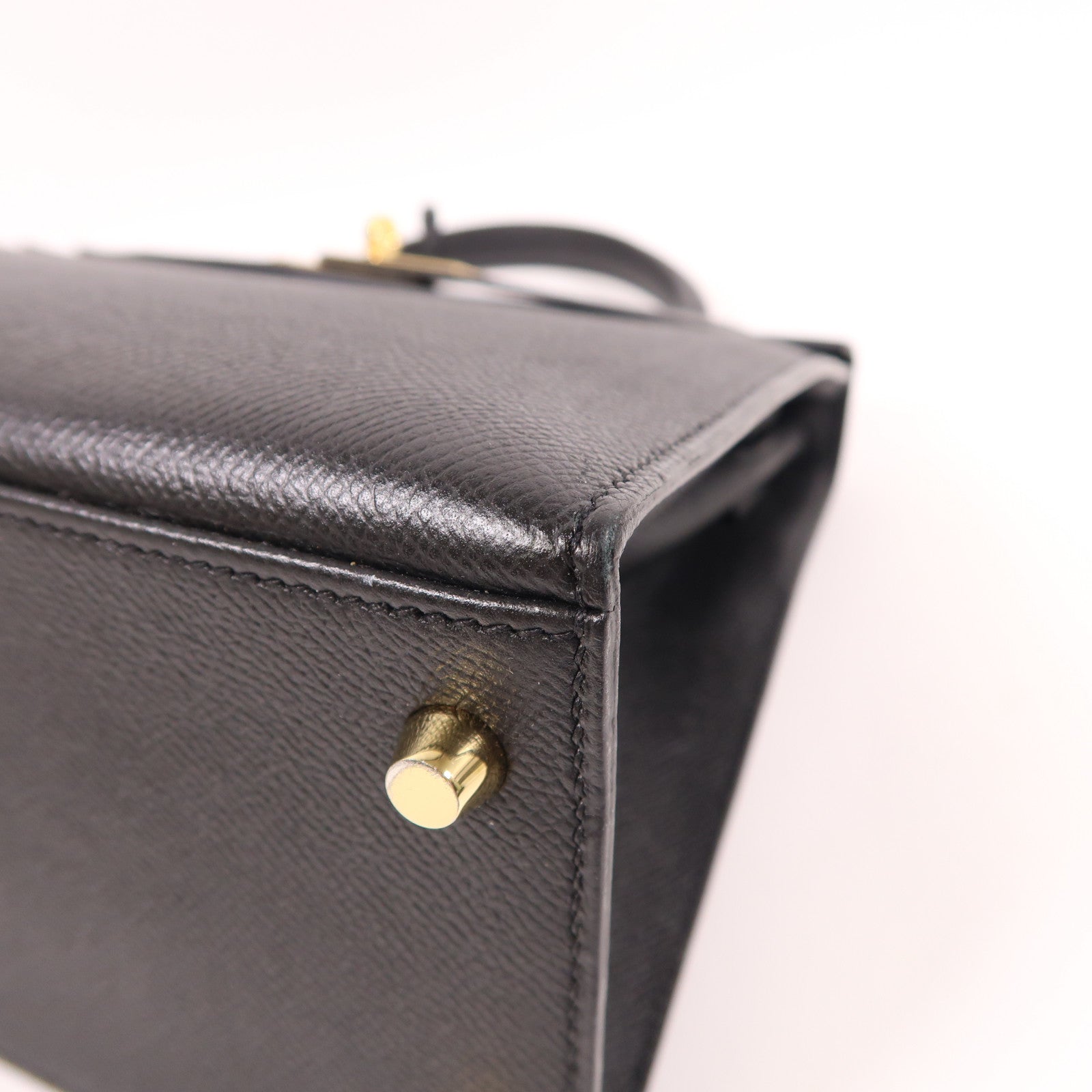 HERMES 【激減優惠】Epsom皮革Kelly 28金扣手挽肩背兩用袋