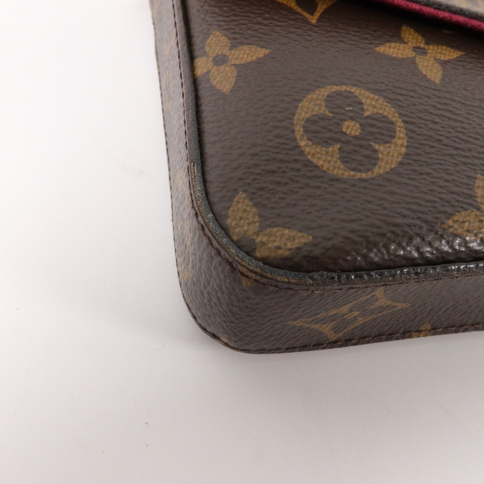LOUIS VUITTON Monogram Felicie Pochette鏈帶肩背袋