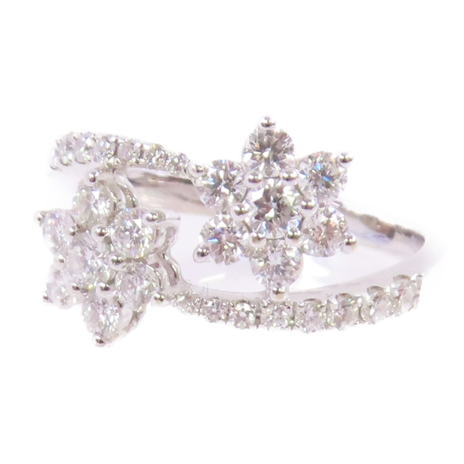 JEWELRY 【激減優惠】18K白金/鑽石Diamond Ring戒指US#6.25