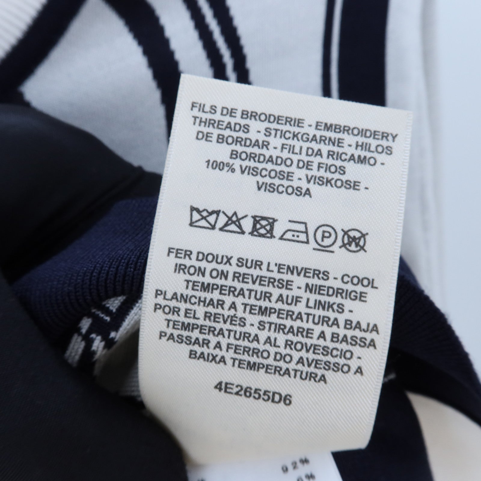 HERMES Silk/Polyamide En Desordre Finesse針織