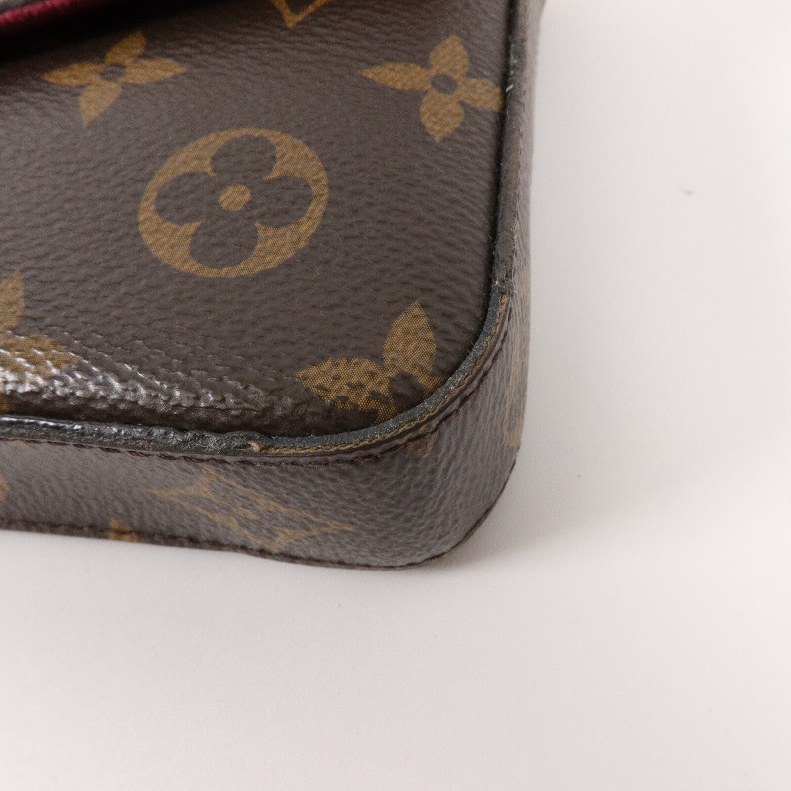 LOUIS VUITTON Monogram Felicie Pochette鏈帶肩背袋