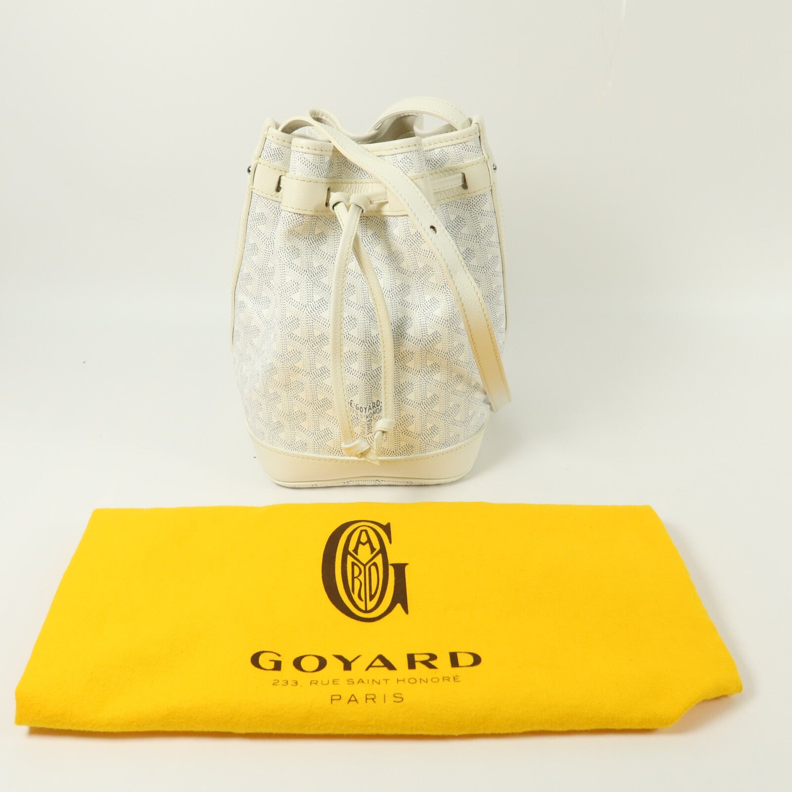 GOYARD 塗層帆布Petit Flot Bucket肩背袋