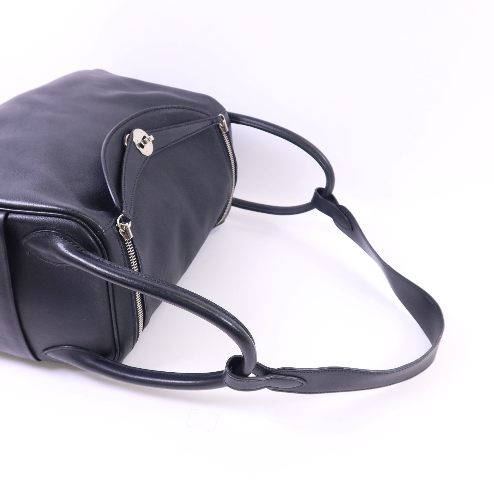 HERMES Swift皮革Lindy 30銀扣肩背袋