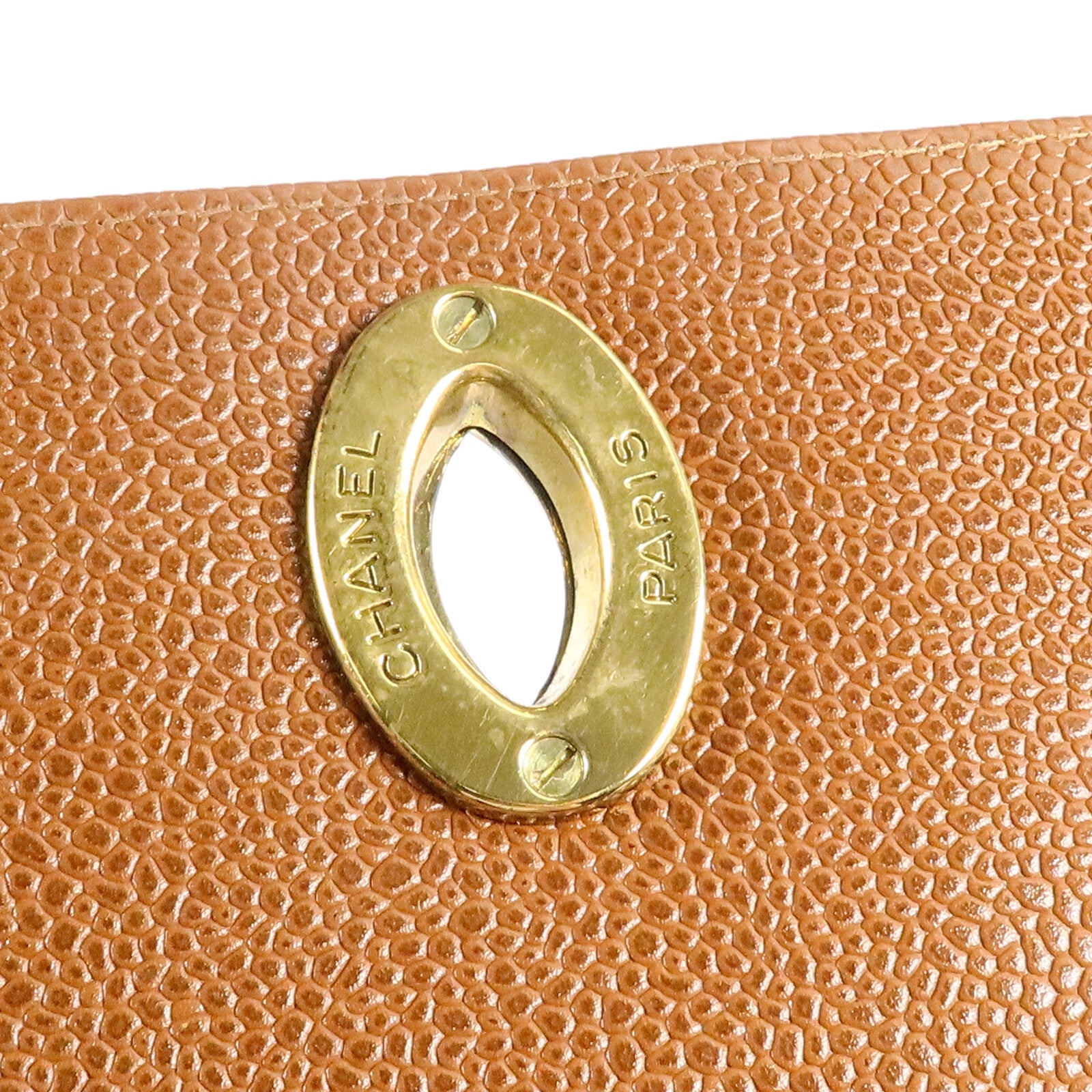 CHANEL 牛皮皮革Vintage Jumbo CC Madermoiselle手挽袋